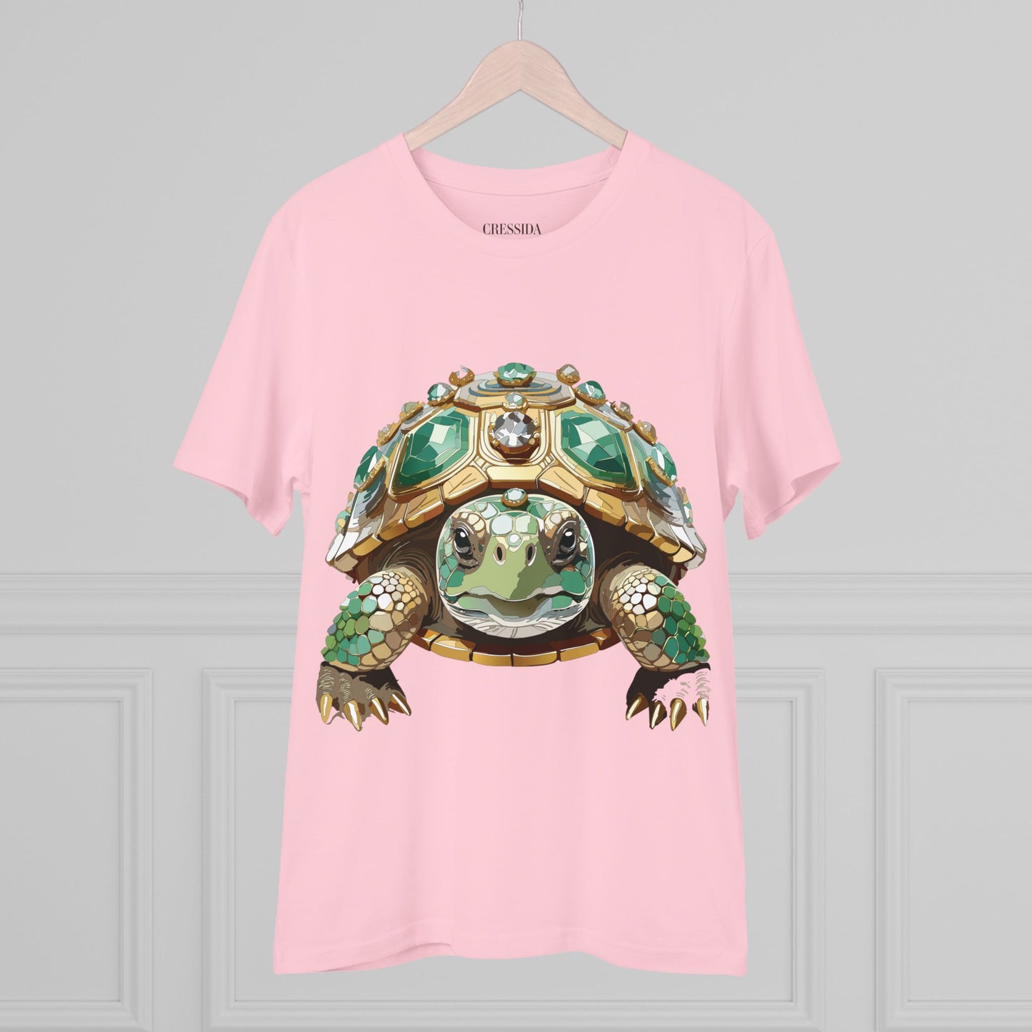 Organic T-shirt with Animals - Turtle