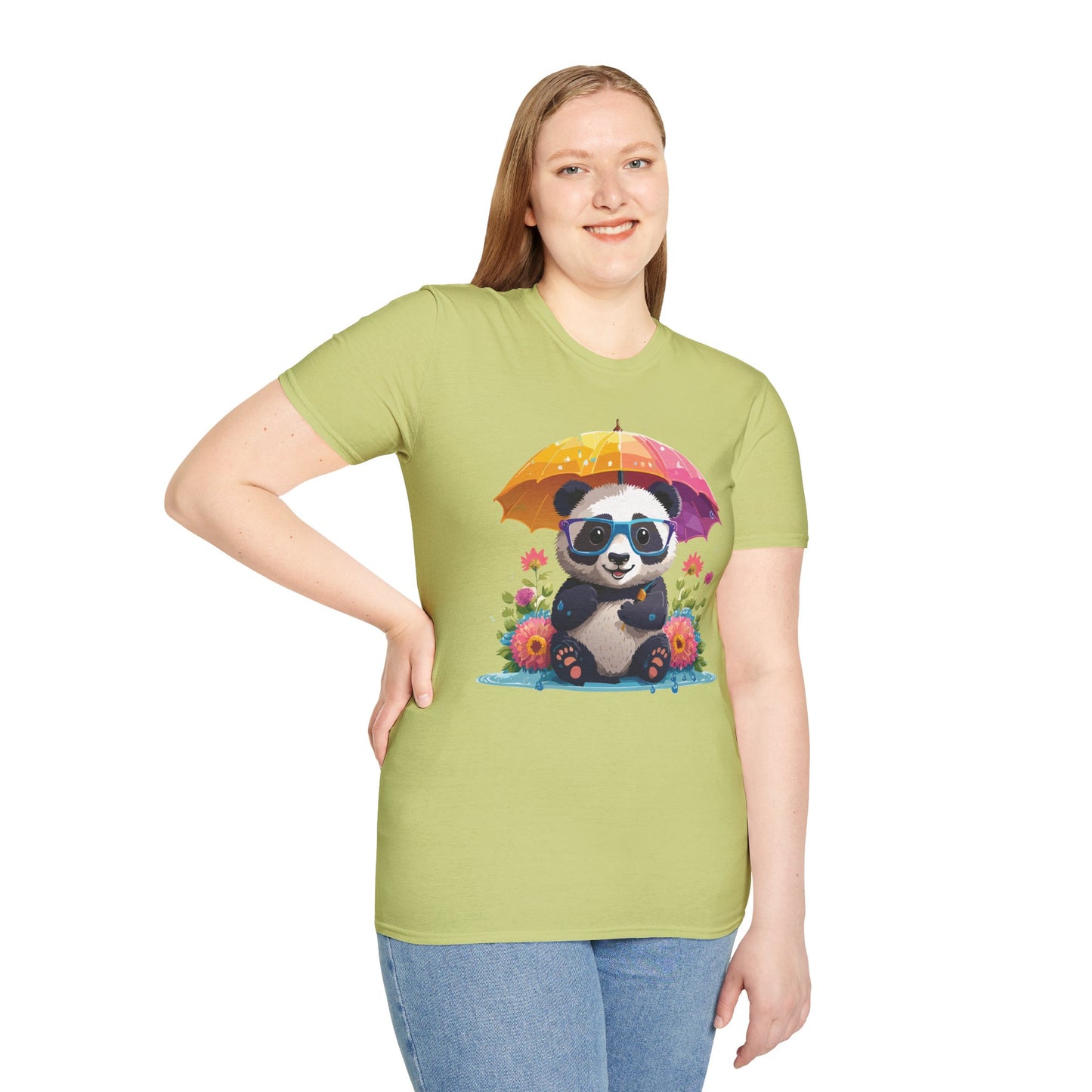 Panda Shirt, T Shirt with Panda, Animal Shirt, Tee Shirt with Animals