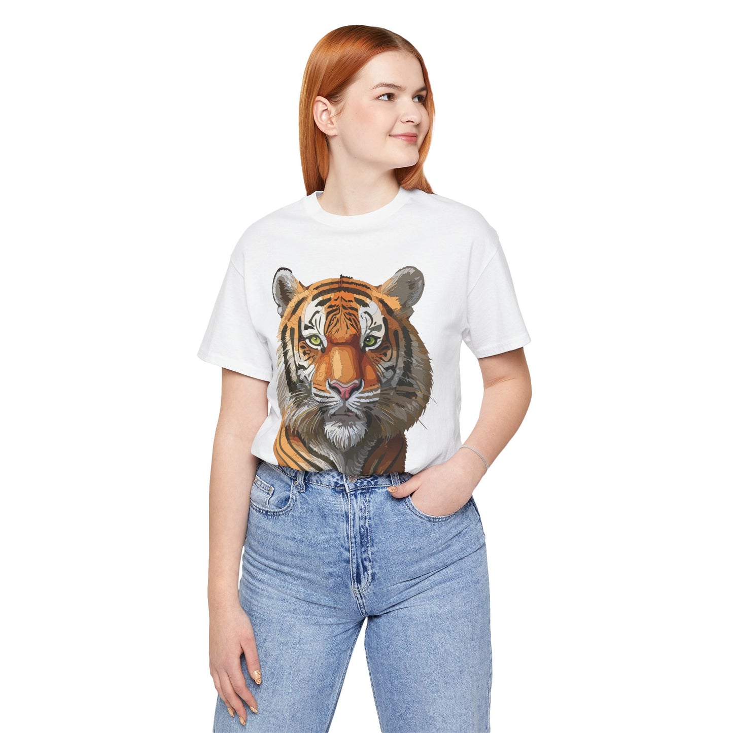 Unisex Animal Shirt, Tee Shirt with Animals, Art Design Tee Shirt, Wild Animals Shirt