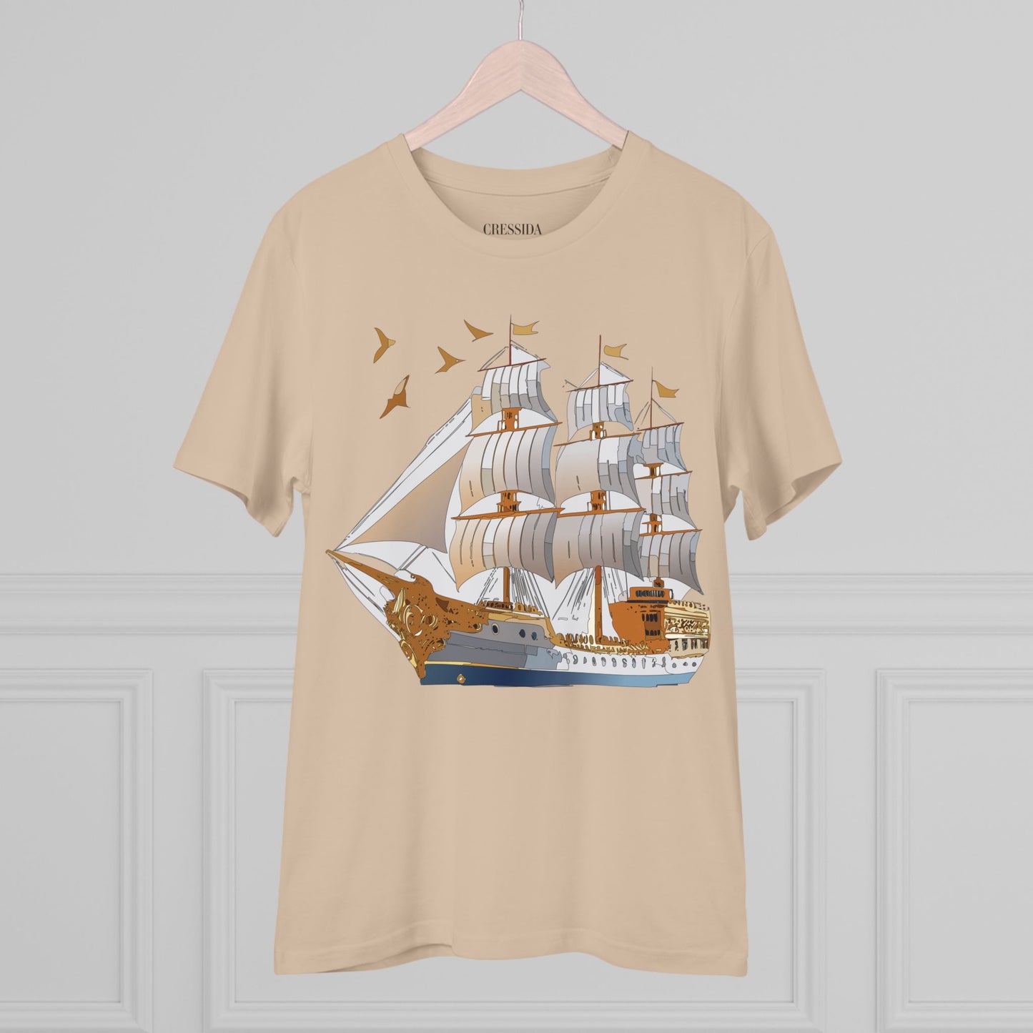 Organic T-shirt with Ship