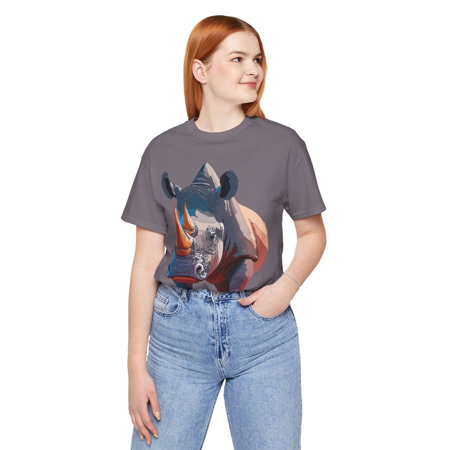Unisex Animal Shirt, Tee Shirt with Animals, Art Design Tee Shirt, Wild Animals Shirt
