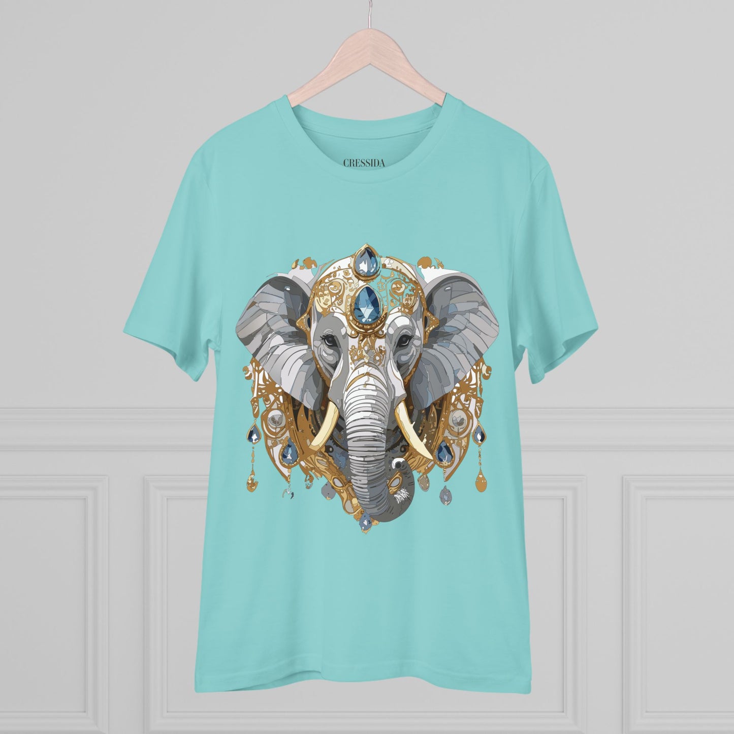 Organic T-shirt with Animals - Elephant