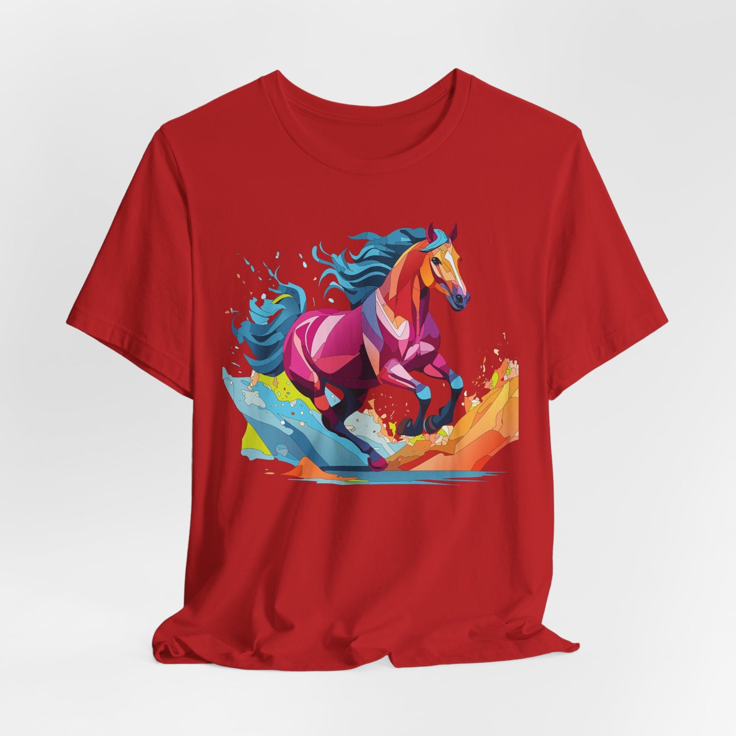 Unisex Animal Shirt, Tee Shirt with Animals, Art Design Tee Shirt, Wild Animals Shirt