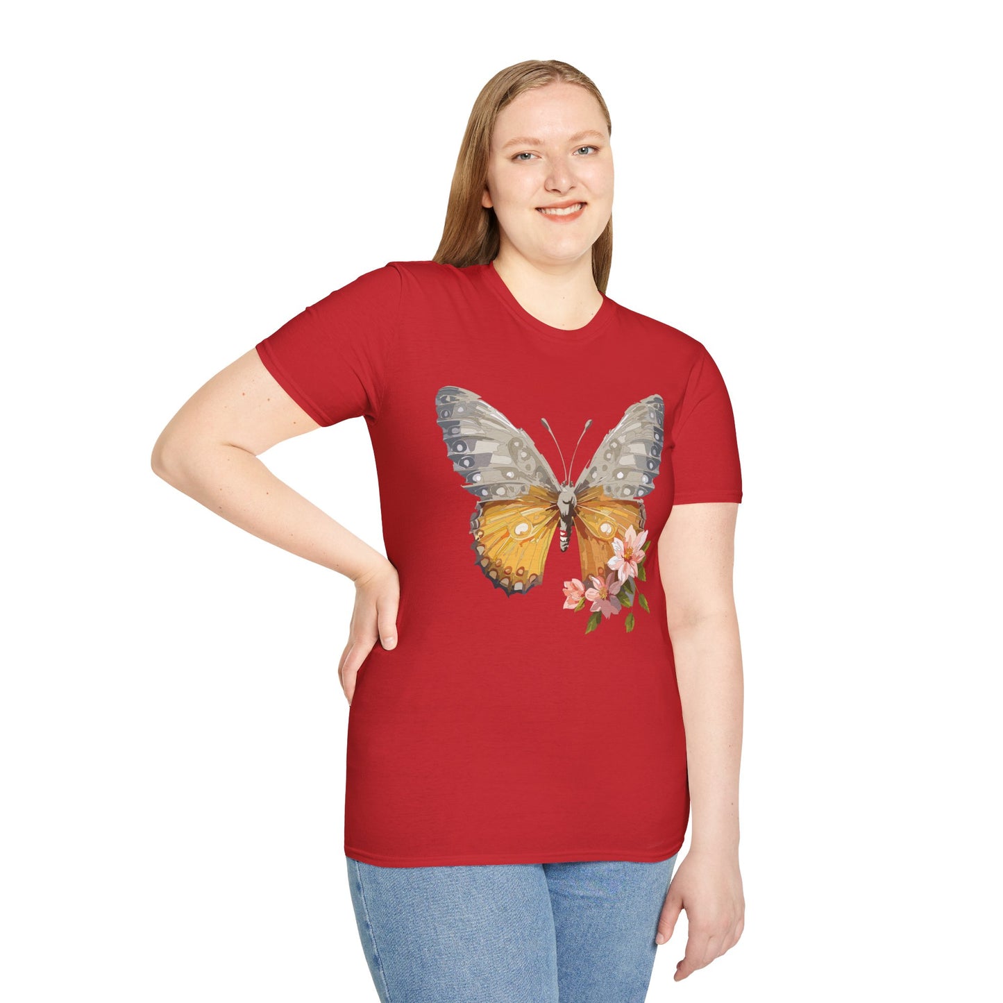 Butterfly Shirt, T Shirt with Butterfly, Monarch Shirt