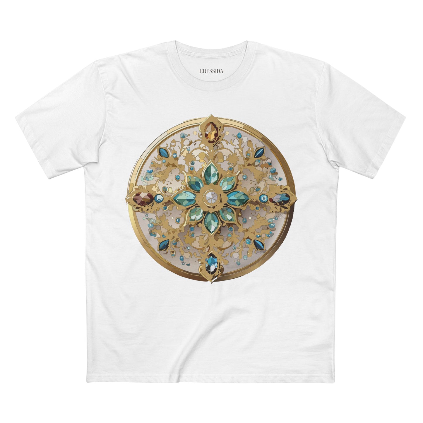 Medallion Shirt, Shirt with Medallion, Tee Shirt with Medal