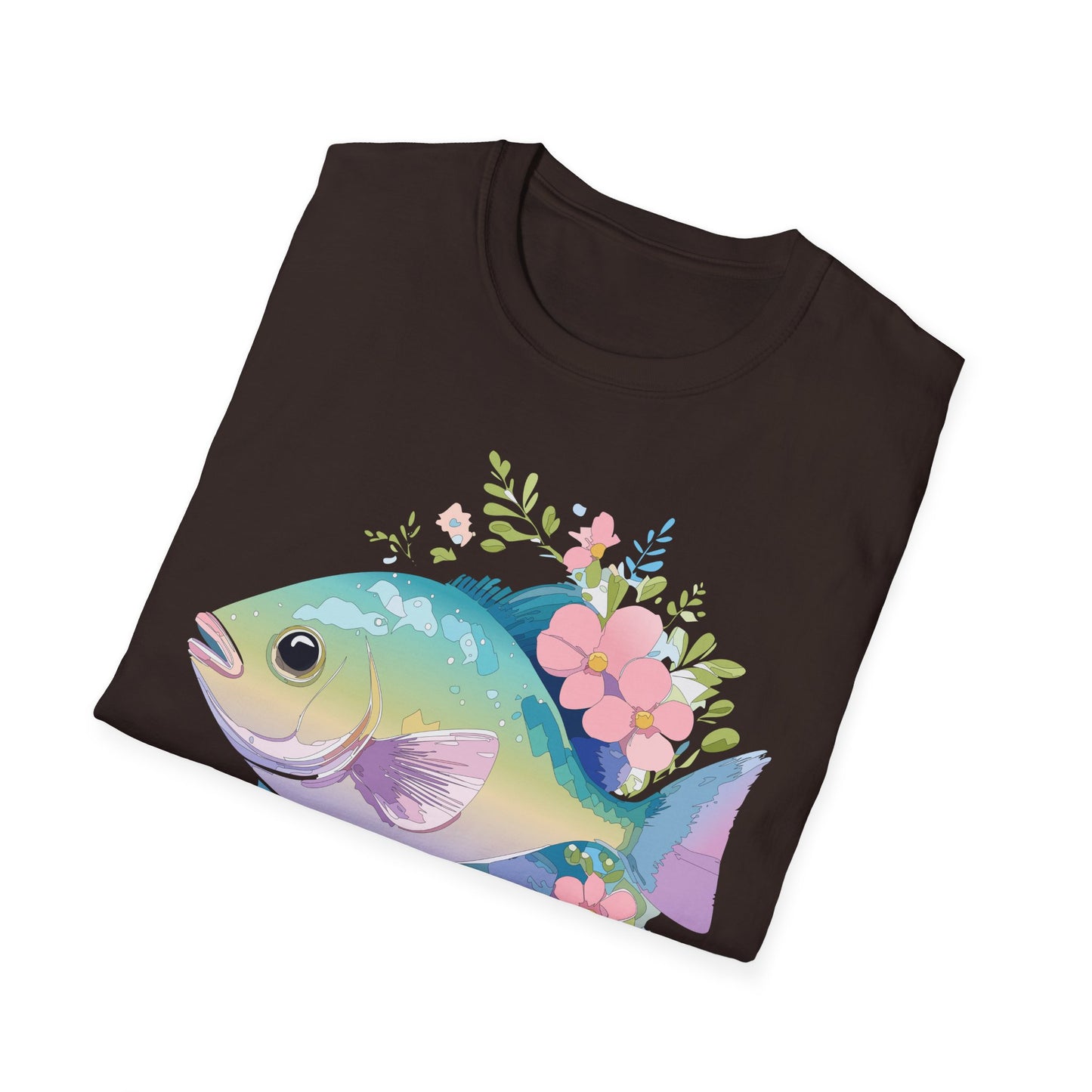 Fish Art Design Shirt, T Shirt with Fish, Graphic Shirt, Tee Shirt with Graphic Design, Shirt with Fish Graphic Art