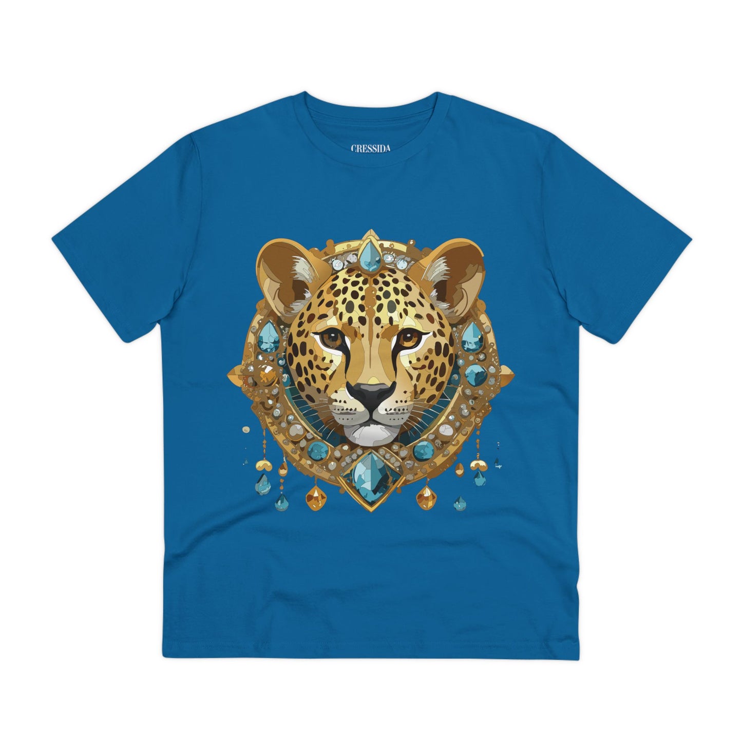 Organic T-shirt with Animals - Cheetah