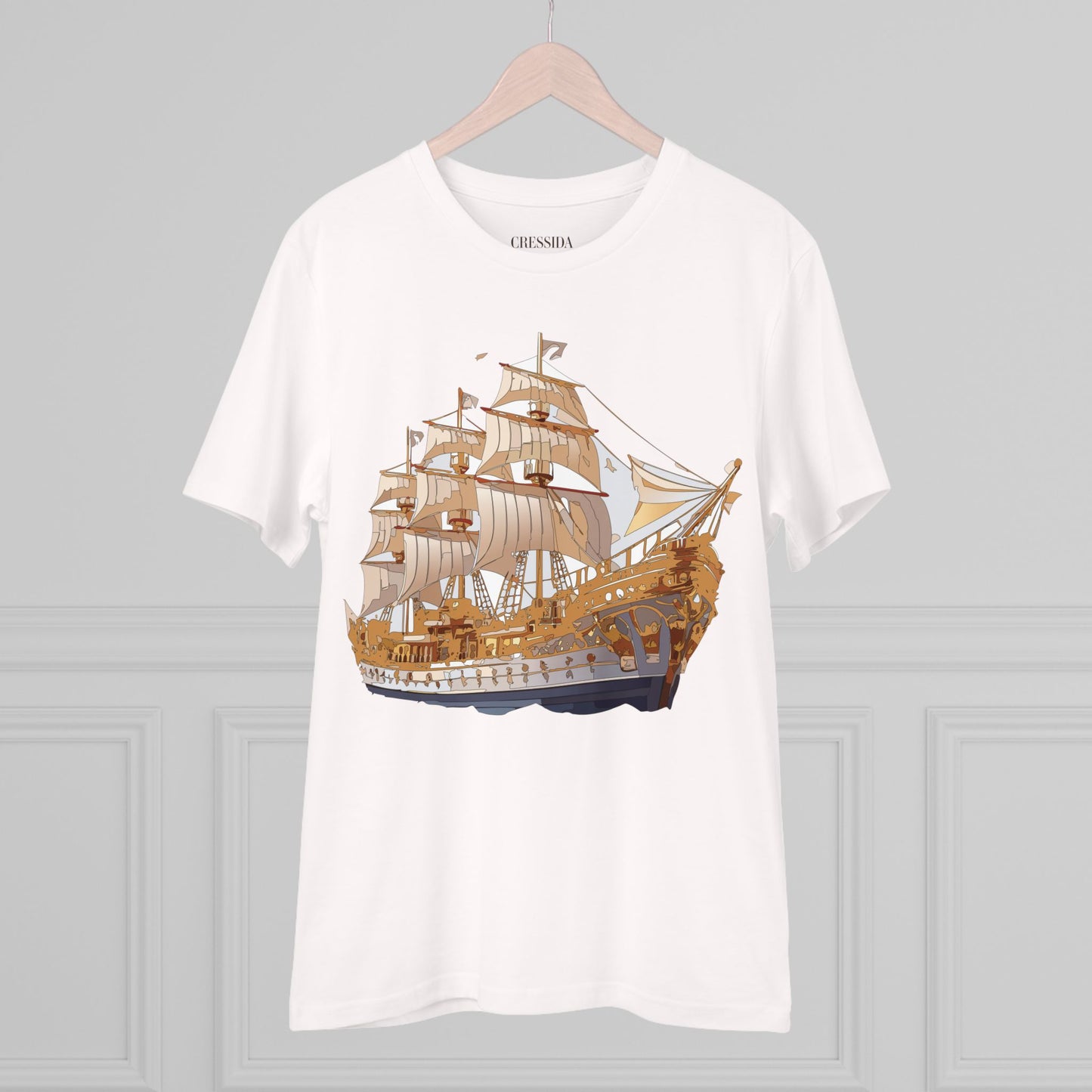 Organic T-shirt with Ship