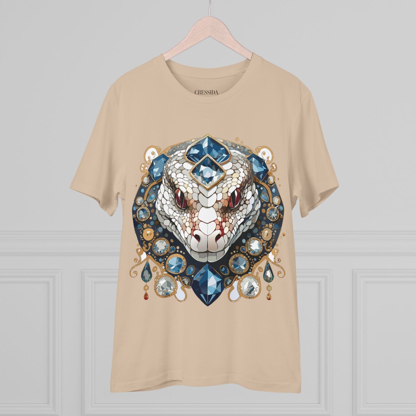 Organic T-shirt with Animals - Python