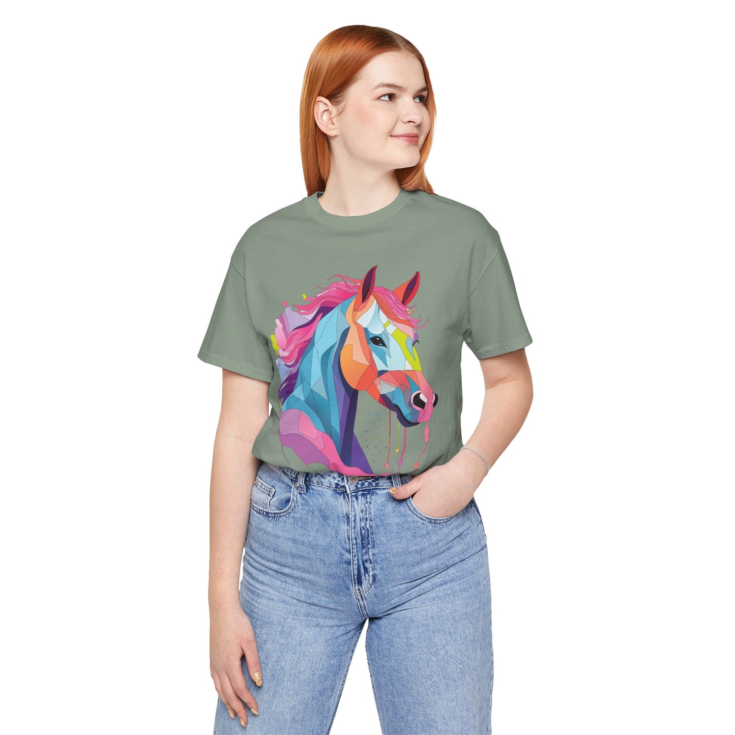 Unisex Animal Shirt, Tee Shirt with Animals, Art Design Tee Shirt, Wild Animals Shirt