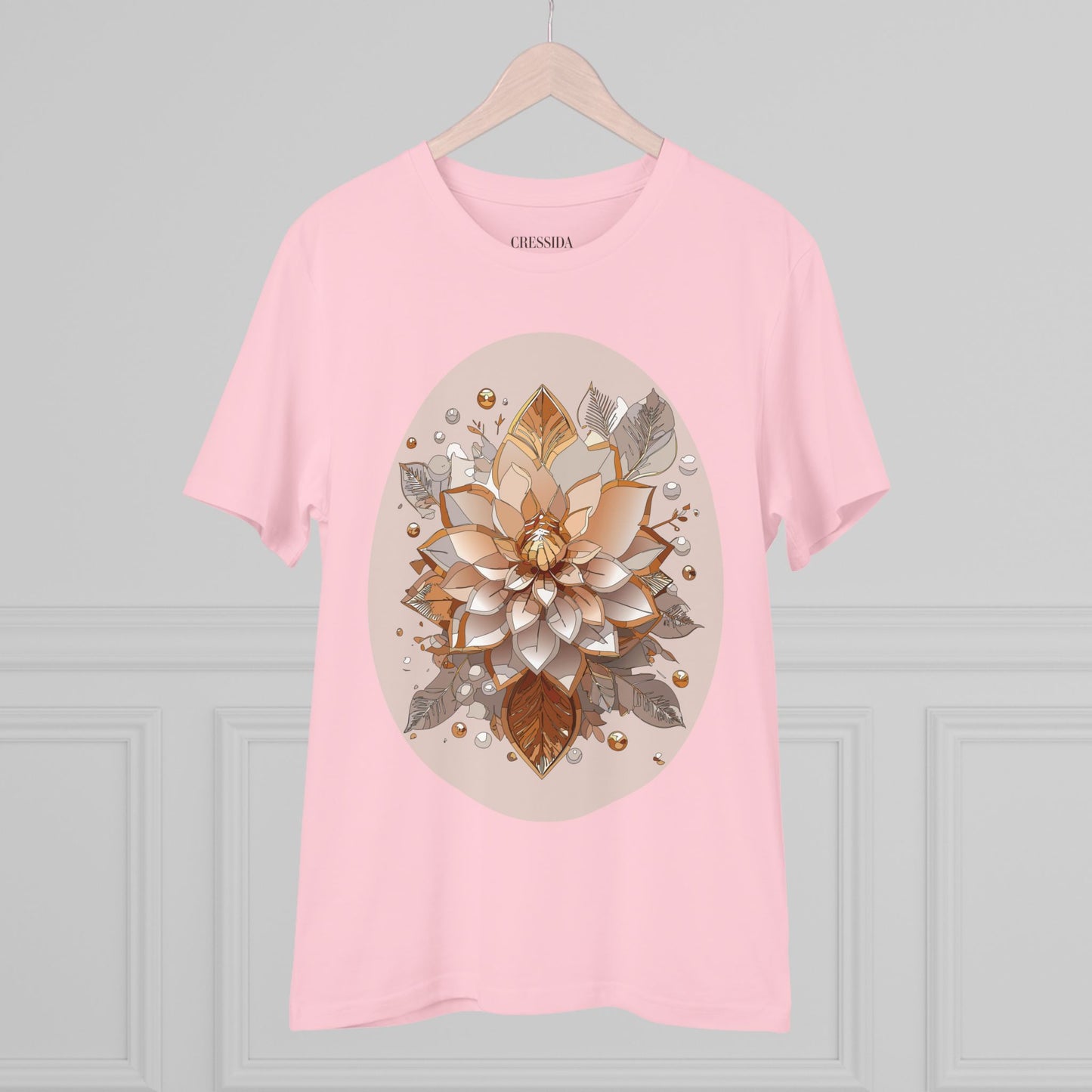 Organic T-shirt with Flower