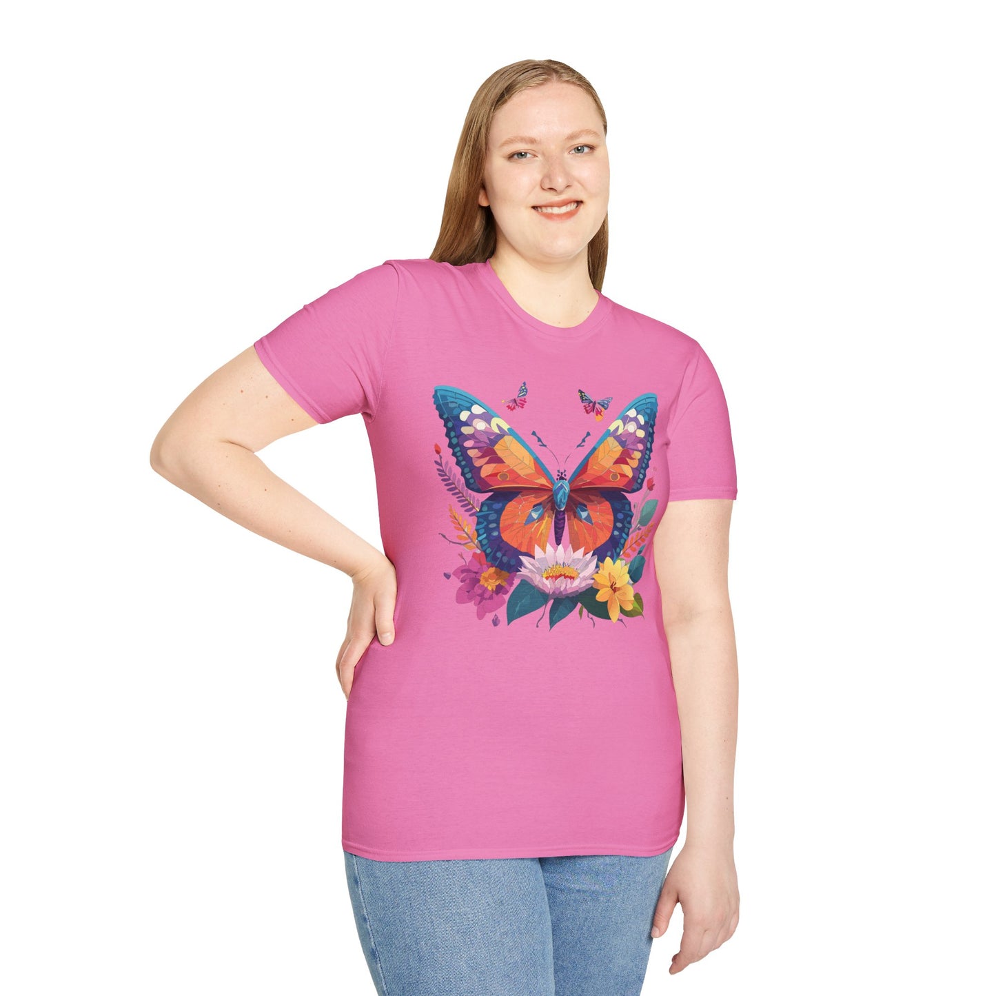 Butterfly Shirt, T Shirt with Butterfly, Monarch Shirt