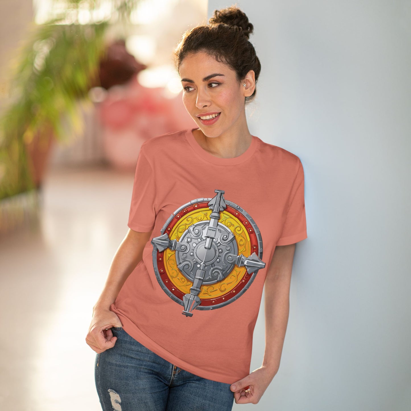 Organic T-shirt with Coin