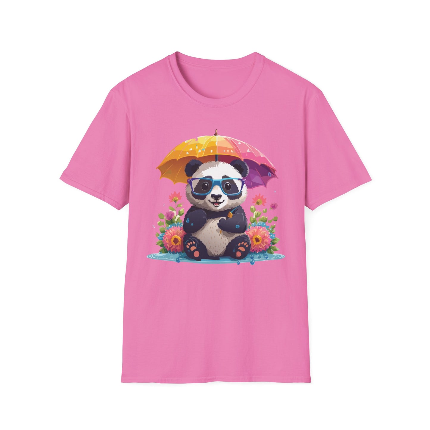 Panda Shirt, T Shirt with Panda, Animal Shirt, Tee Shirt with Animals