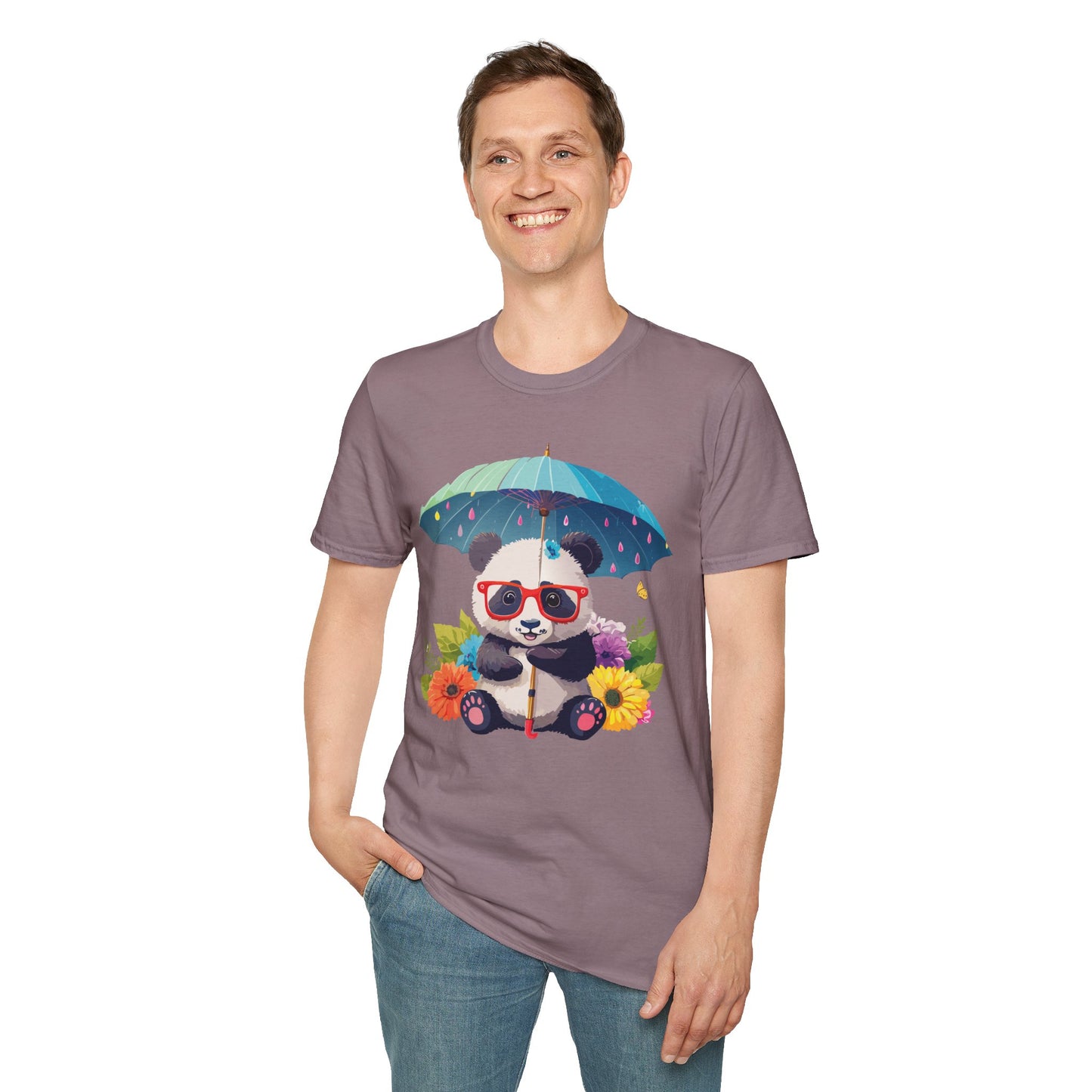 Panda Shirt, T Shirt with Panda, Animal Shirt, Tee Shirt with Animals