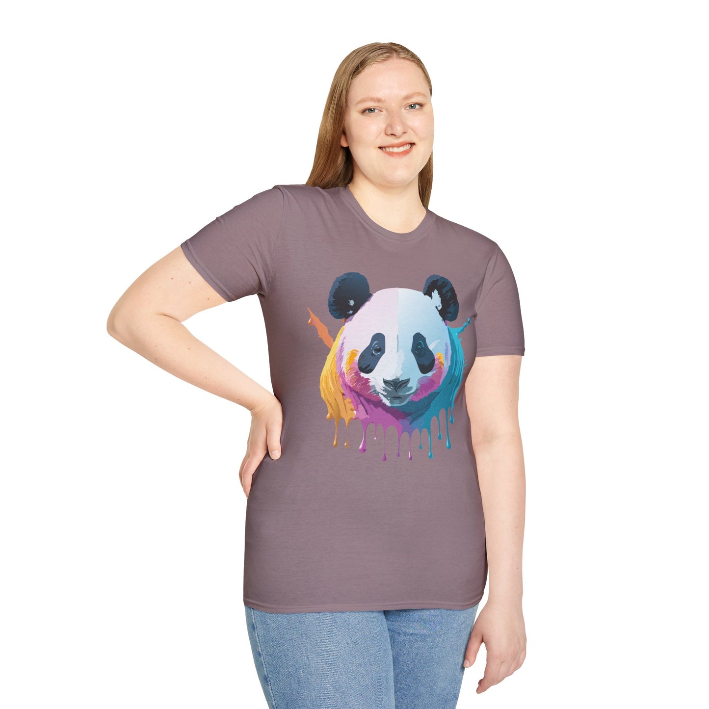 Panda Shirt, T Shirt with Panda, Animal Shirt, Tee Shirt with Animals