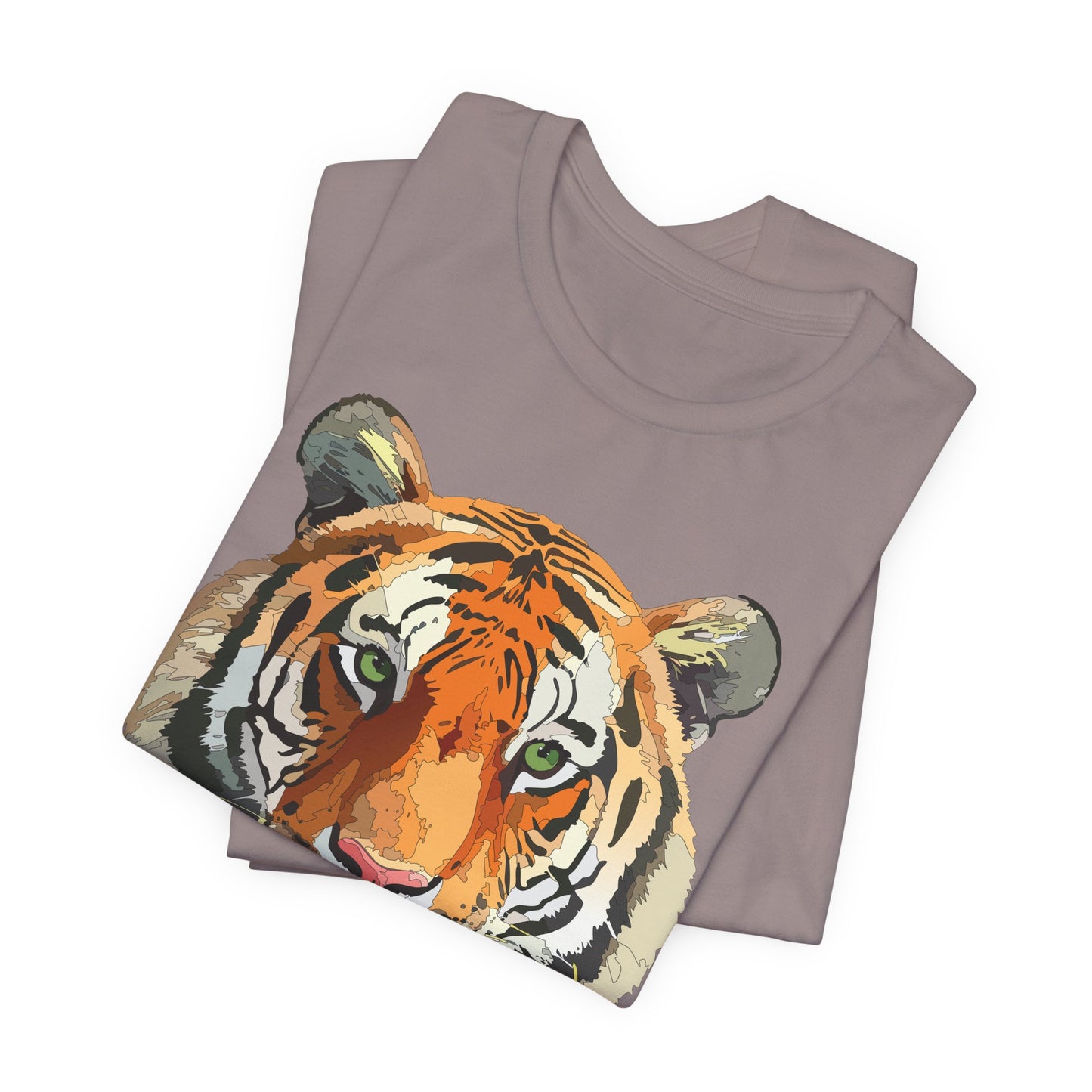Unisex Animal Shirt, Tee Shirt with Animals, Art Design Tee Shirt, Wild Animals Shirt
