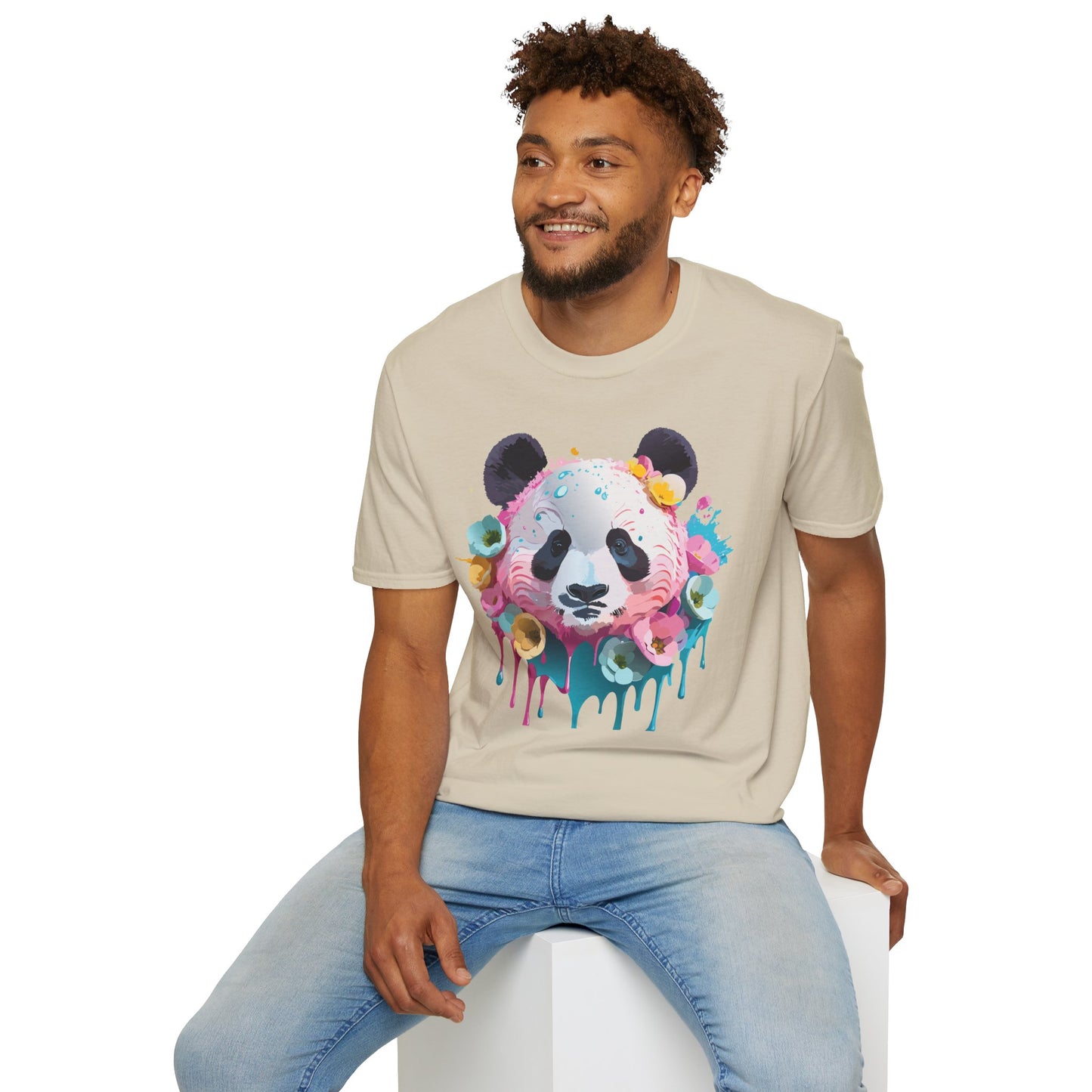 Panda Shirt, T Shirt with Panda, Animal Shirt, Tee Shirt with Animals