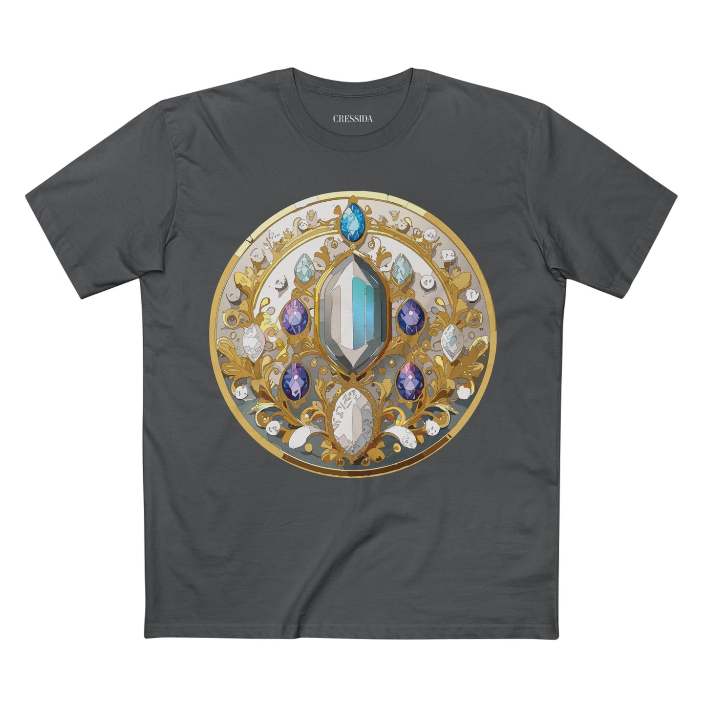 Medallion Shirt, Shirt with Medallion, Tee Shirt with Medal