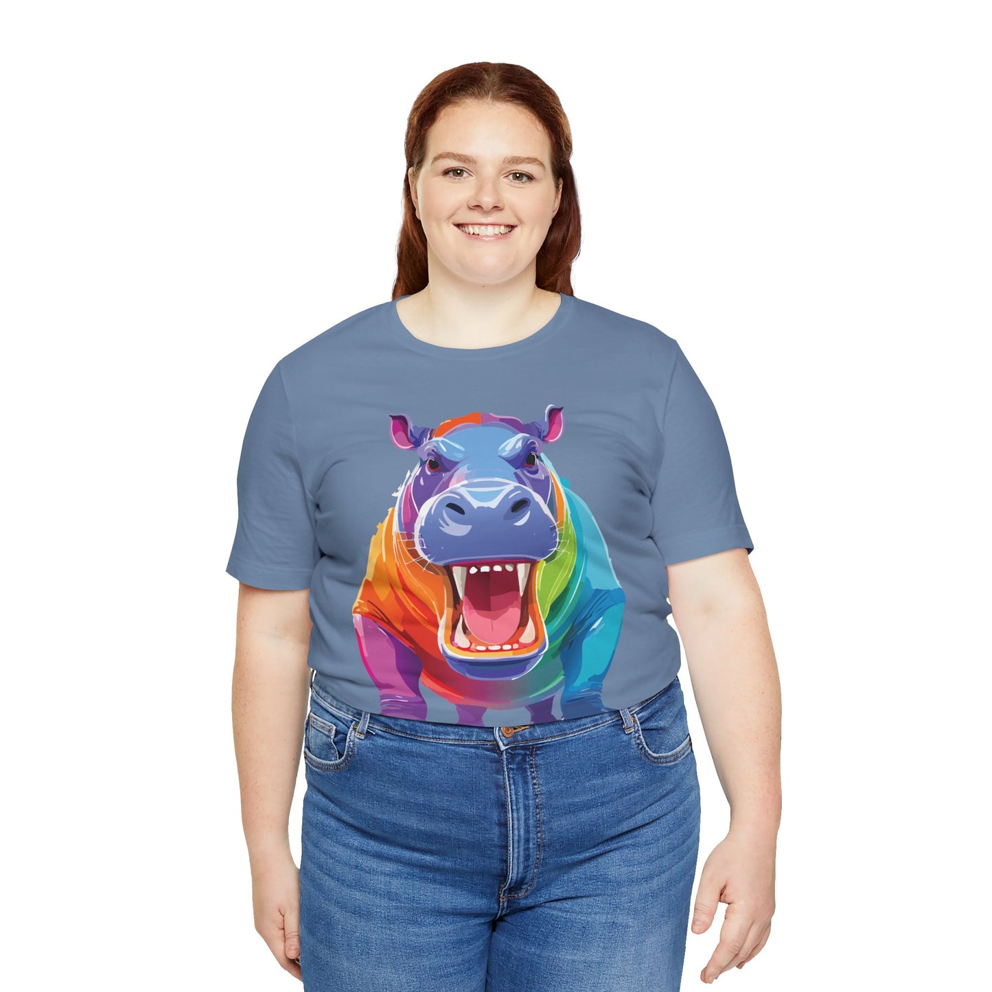 Unisex Animal Shirt, Tee Shirt with Animals, Art Design Tee Shirt, Wild Animals Shirt
