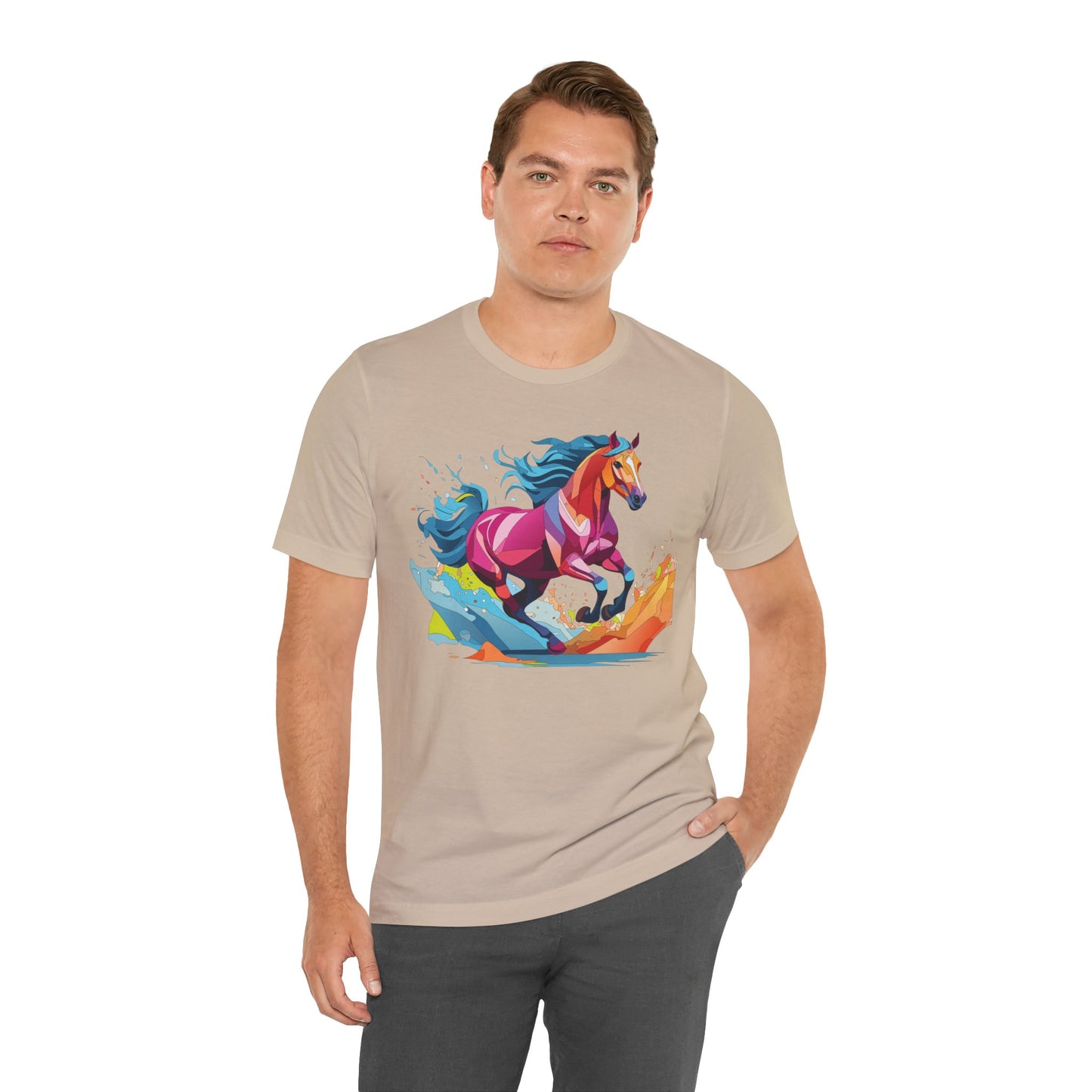 Unisex Animal Shirt, Tee Shirt with Animals, Art Design Tee Shirt, Wild Animals Shirt