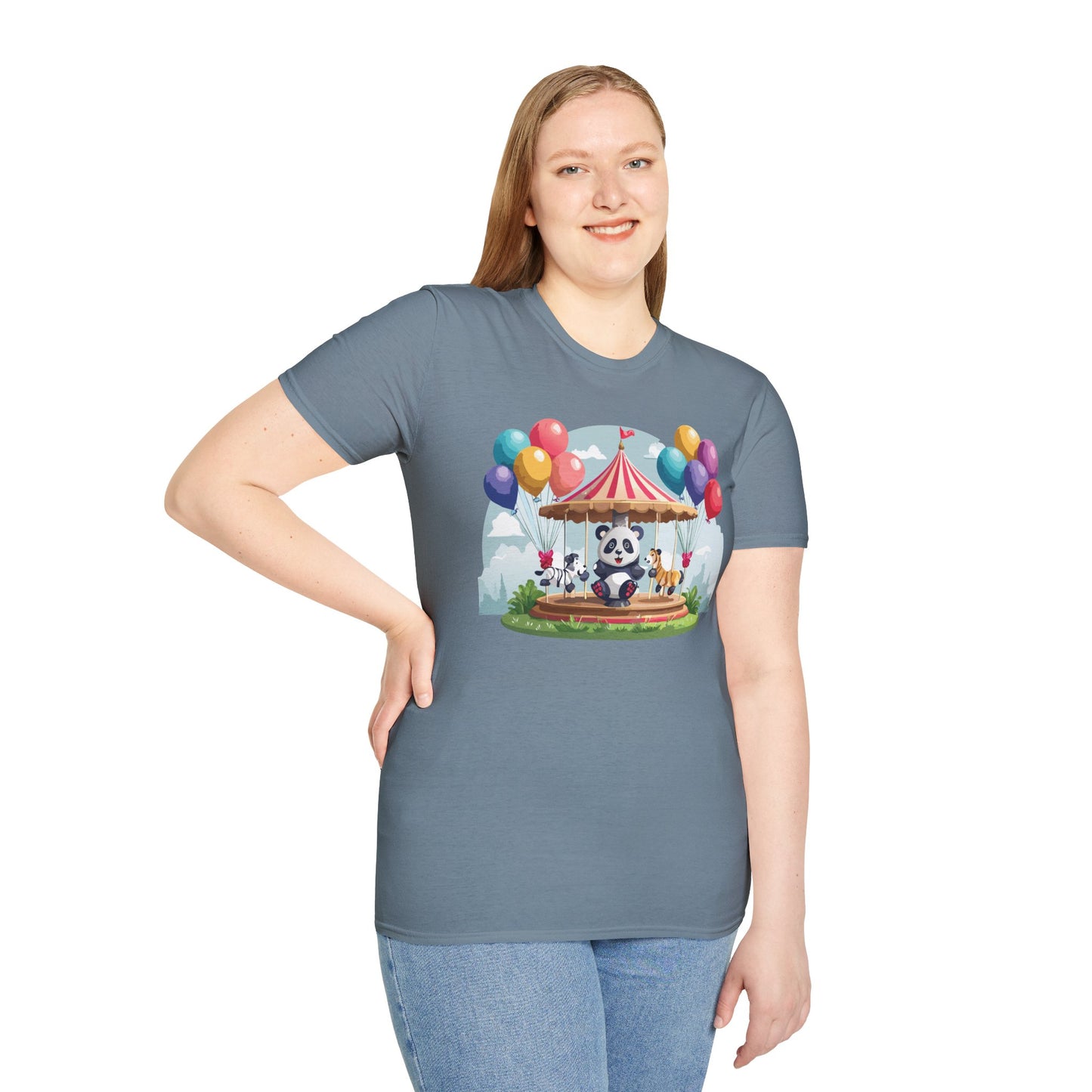 Panda Shirt, T Shirt with Panda, Animal Shirt, Tee Shirt with Animals
