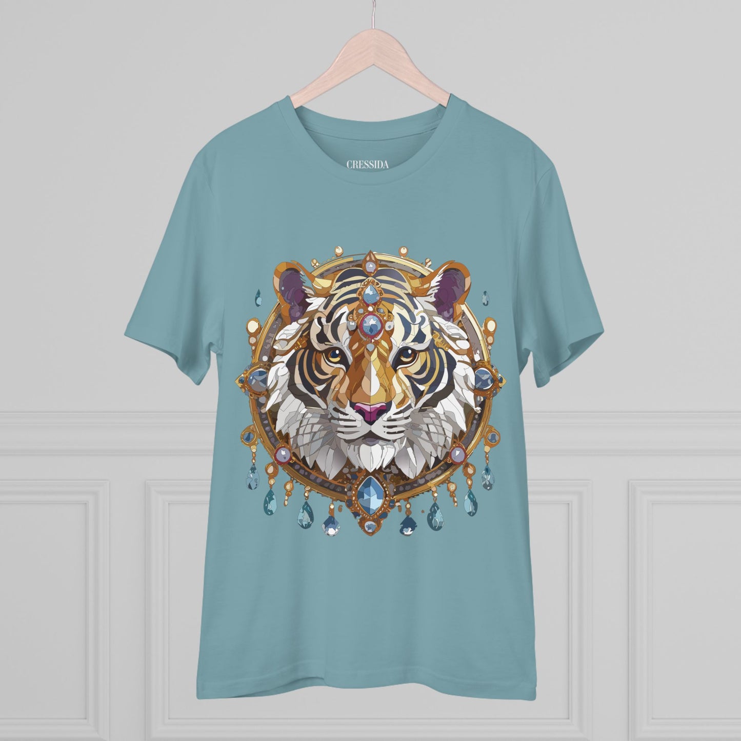 Organic T-shirt with Animals - Tiger