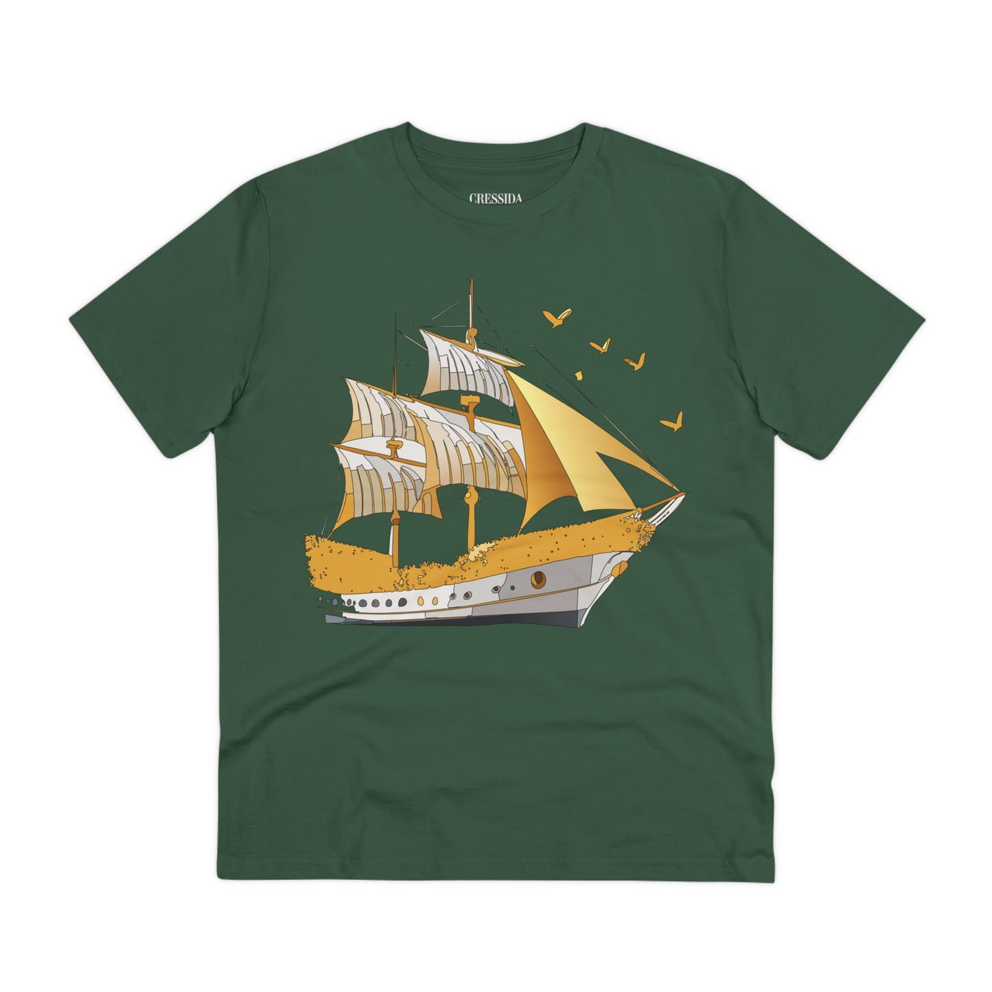 Organic T-shirt with Ship