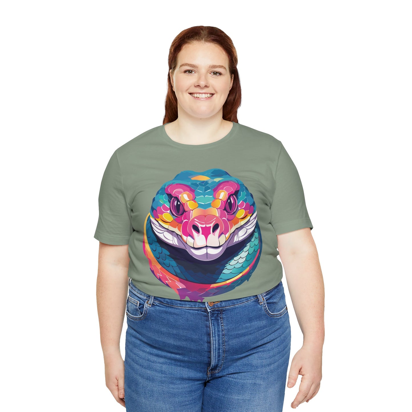 Unisex Animal Shirt, Tee Shirt with Animals, Art Design Tee Shirt, Wild Animals Shirt
