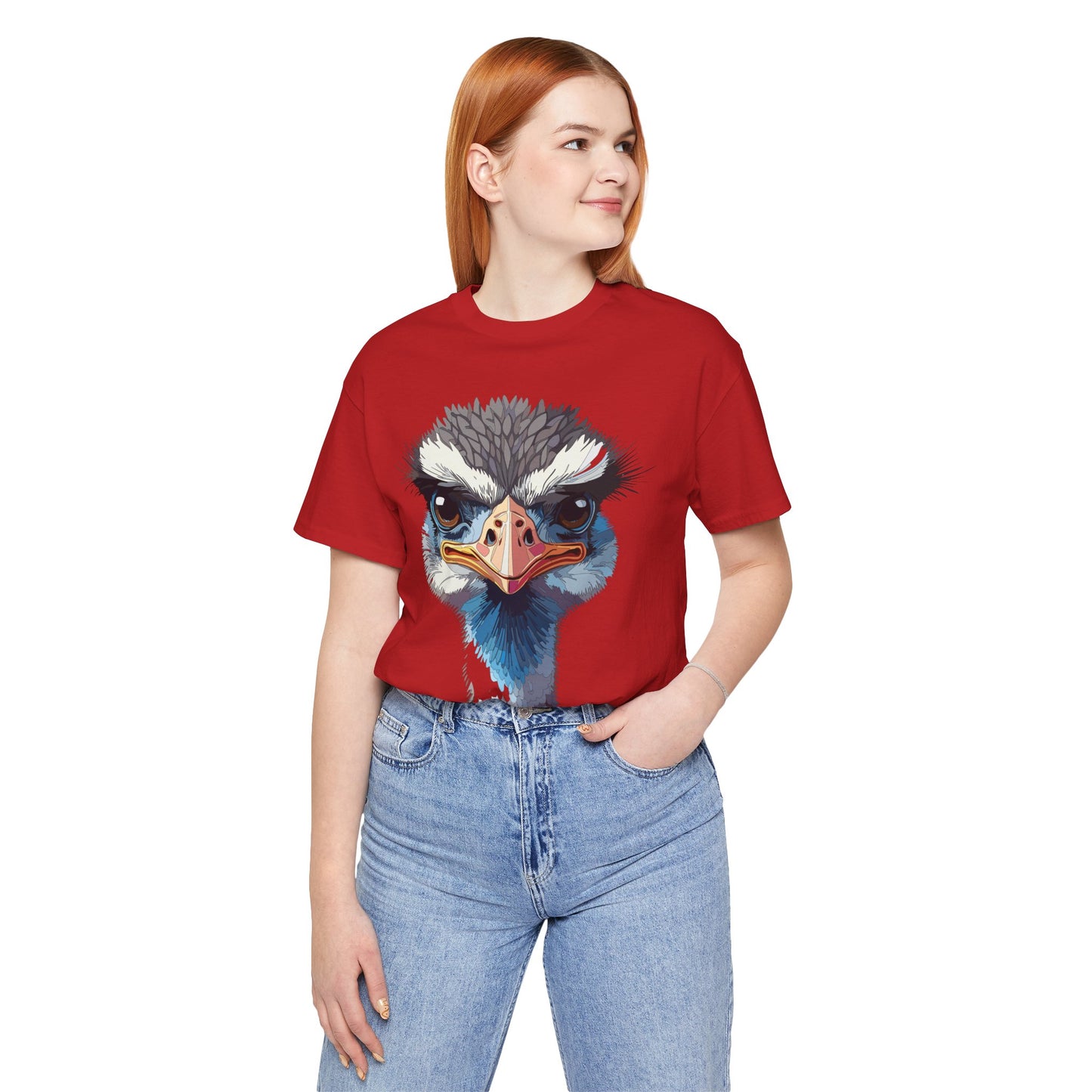 Unisex Animal Shirt, Tee Shirt with Animals, Art Design Tee Shirt, Wild Animals Shirt
