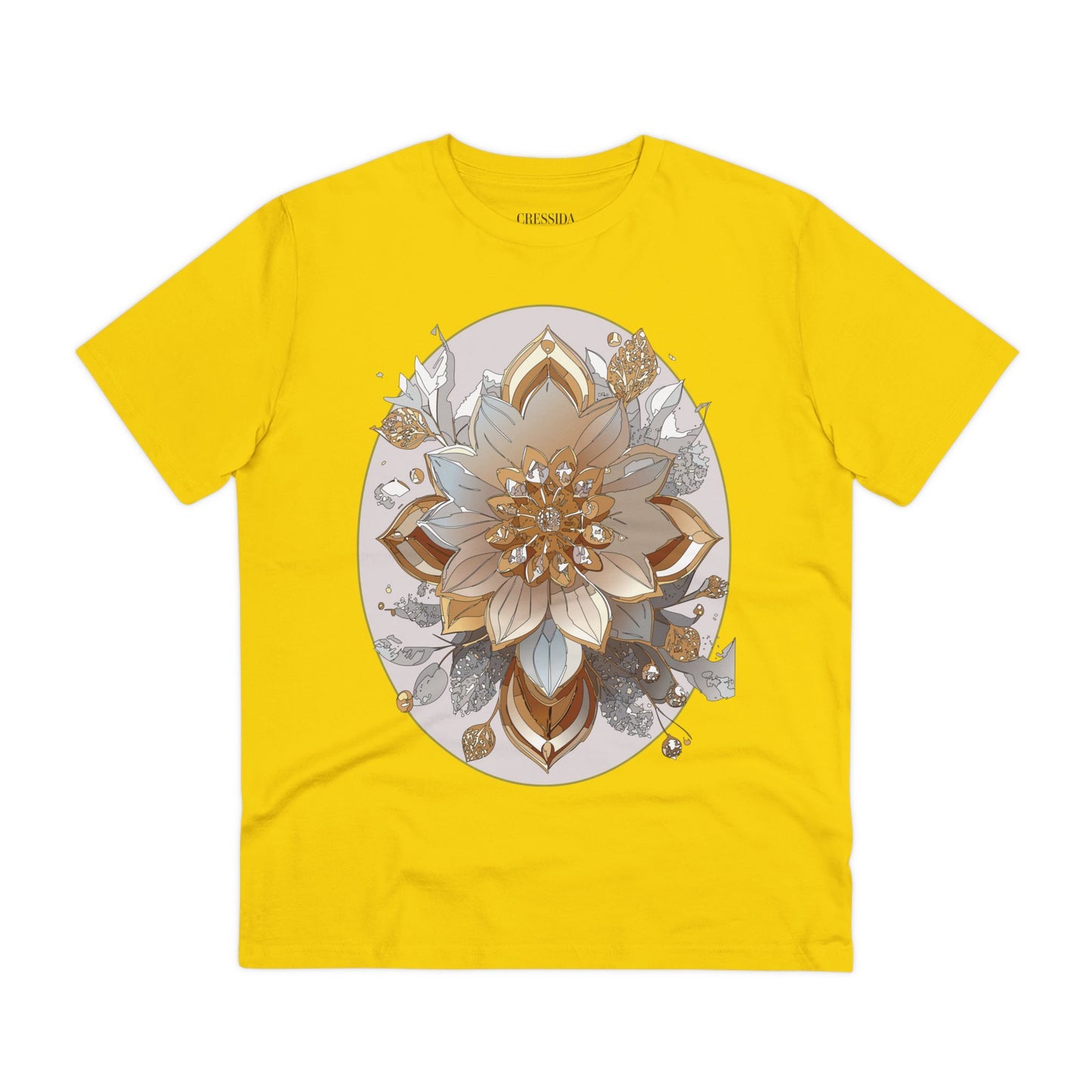 Organic T-shirt with Flower