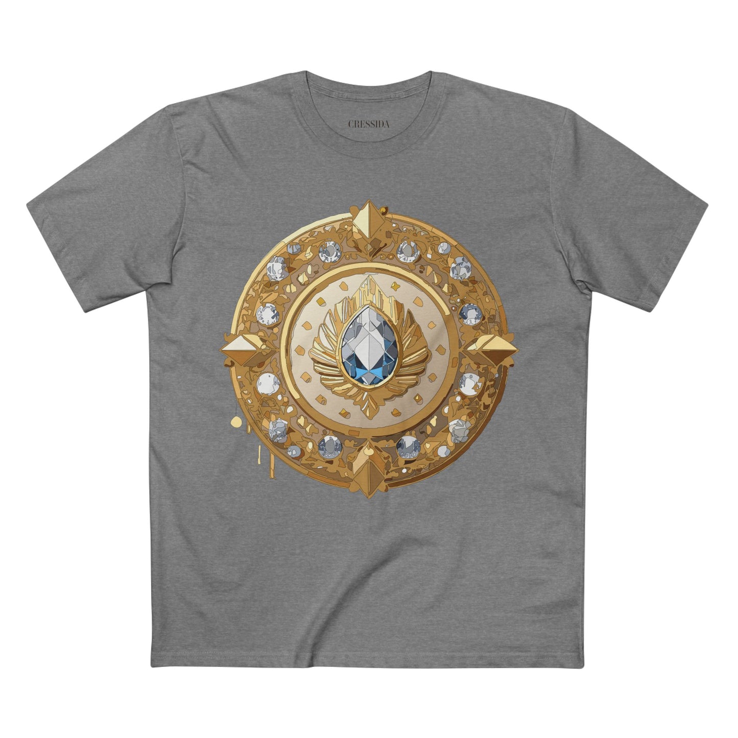 Medallion Shirt, Shirt with Medallion, Tee Shirt with Medal