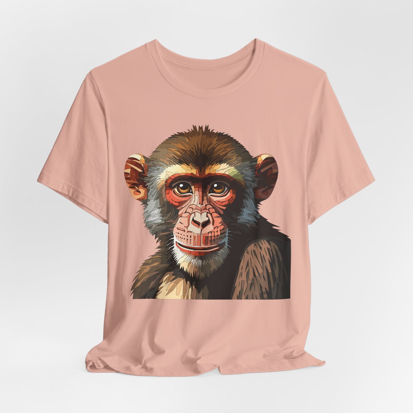 Unisex Animal Shirt, Tee Shirt with Animals, Art Design Tee Shirt, Wild Animals Shirt