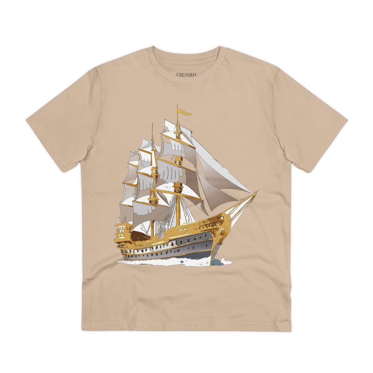 Organic T-shirt with Ship