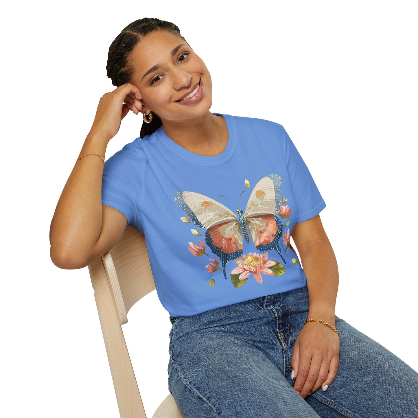 Butterfly Shirt, T Shirt with Butterfly, Monarch Shirt