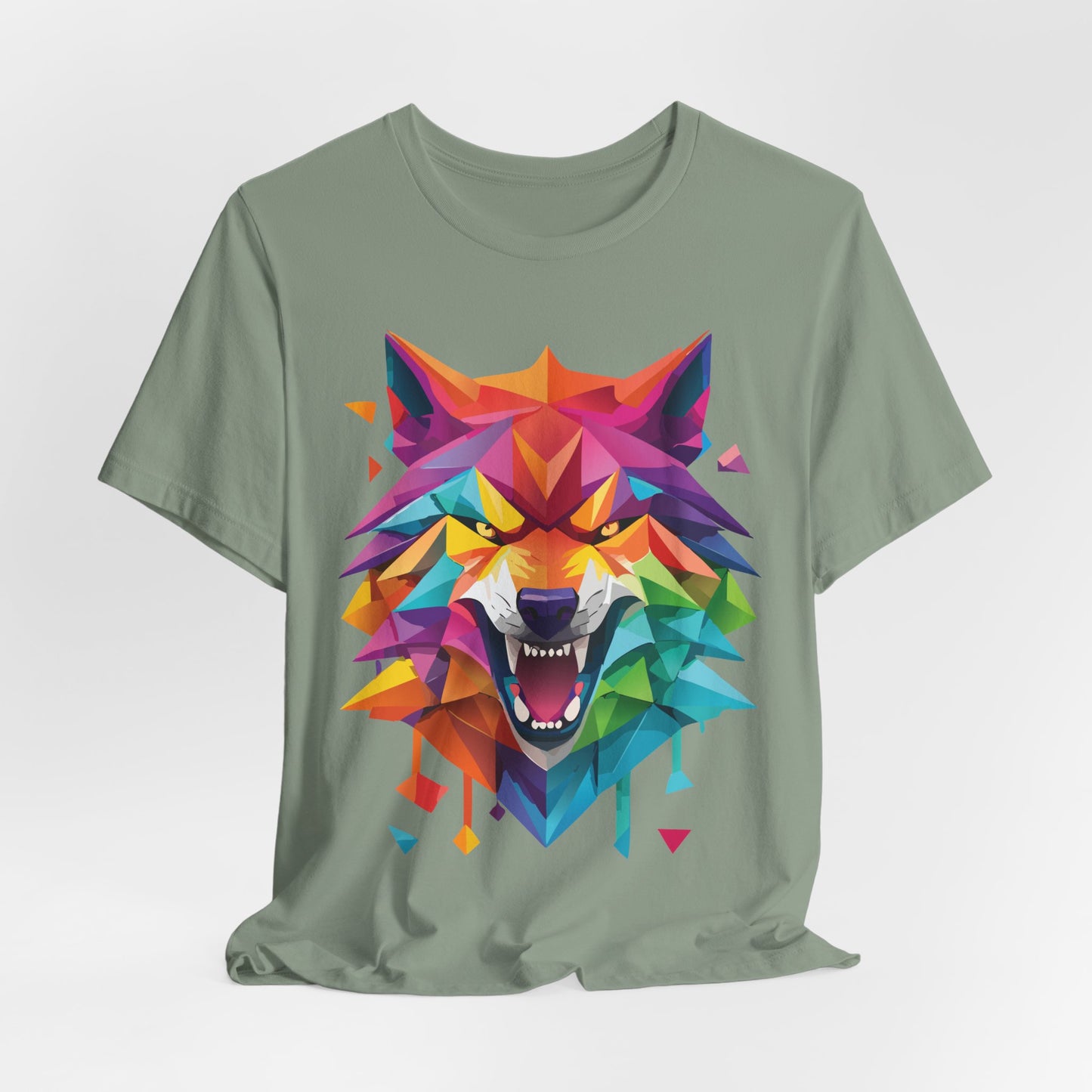 Unisex Animal Shirt, Tee Shirt with Animals, Art Design Tee Shirt, Wild Animals Shirt