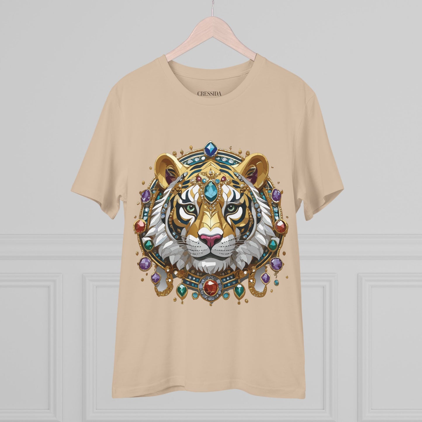 Organic T-shirt with Animals - Tiger