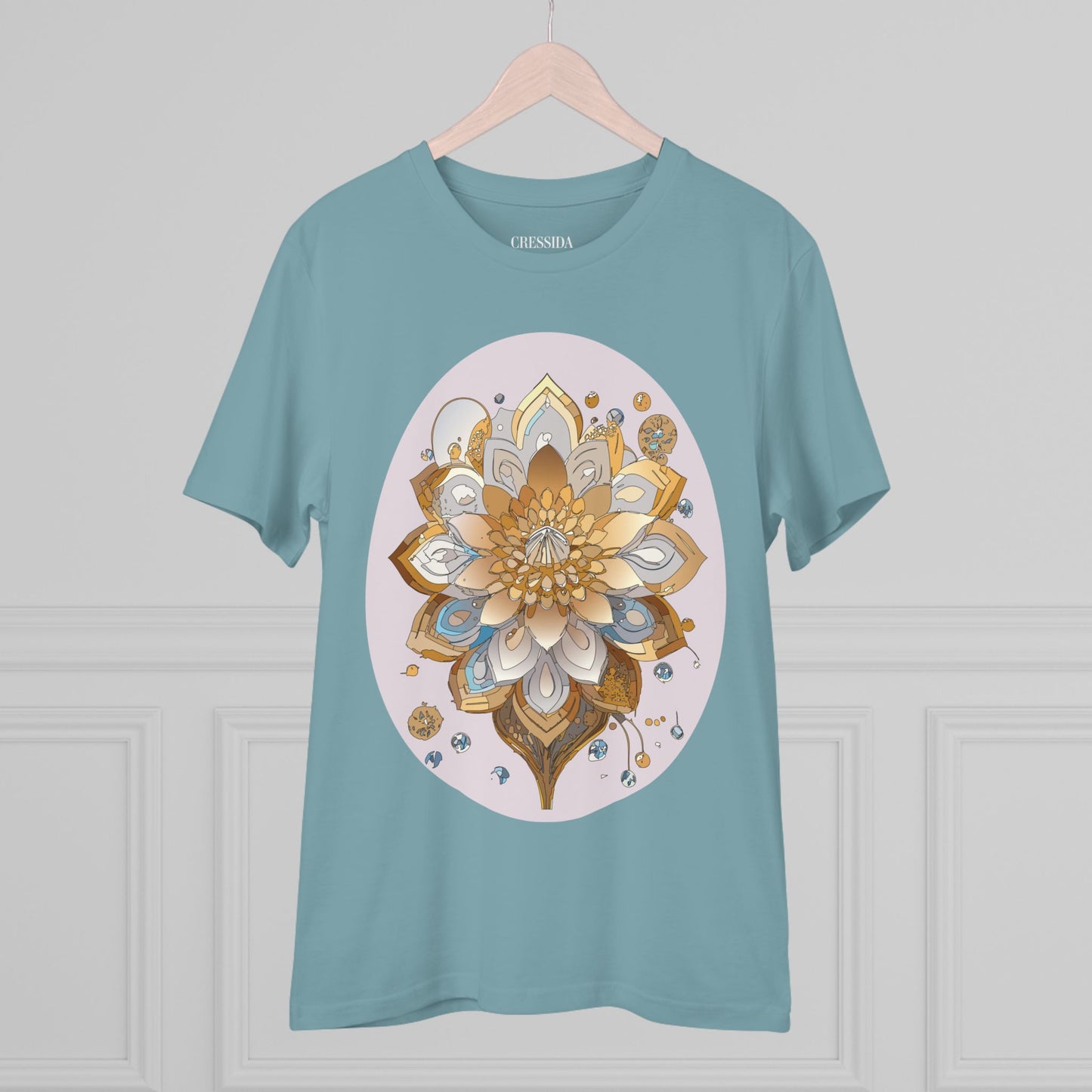 Organic T-shirt with Flower