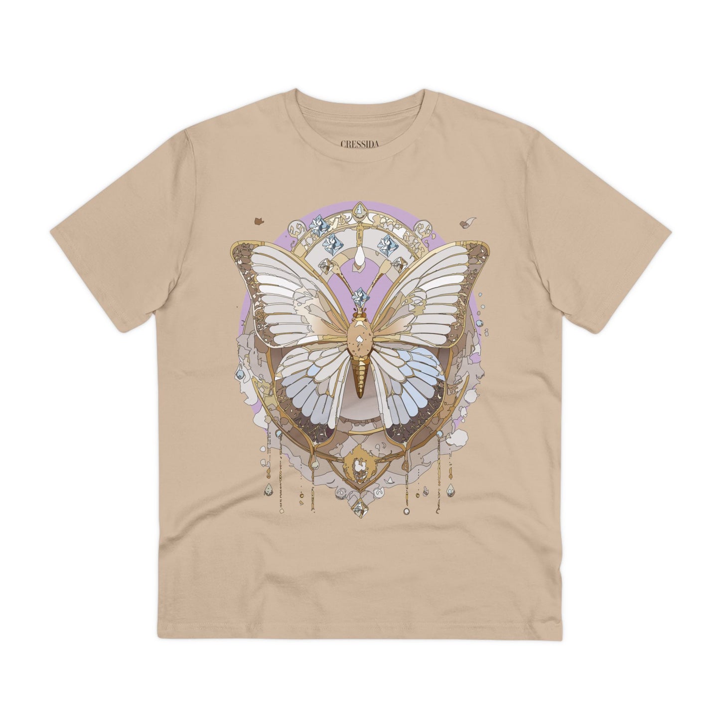 Organic T-shirt with Butterfly