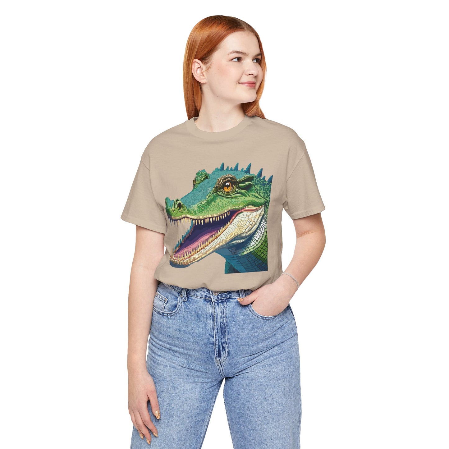 Unisex Animal Shirt, Tee Shirt with Animals, Art Design Tee Shirt, Wild Animals Shirt