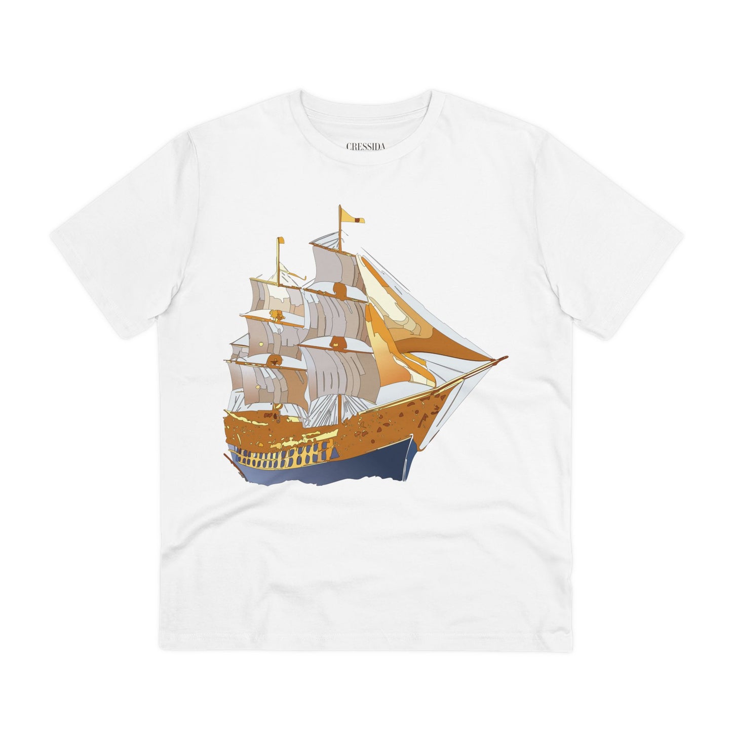 Organic T-shirt with Ship