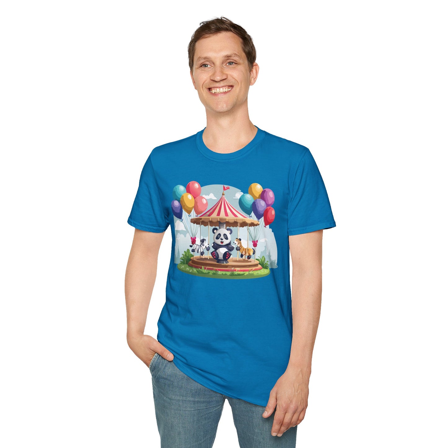 Panda Shirt, T Shirt with Panda, Animal Shirt, Tee Shirt with Animals