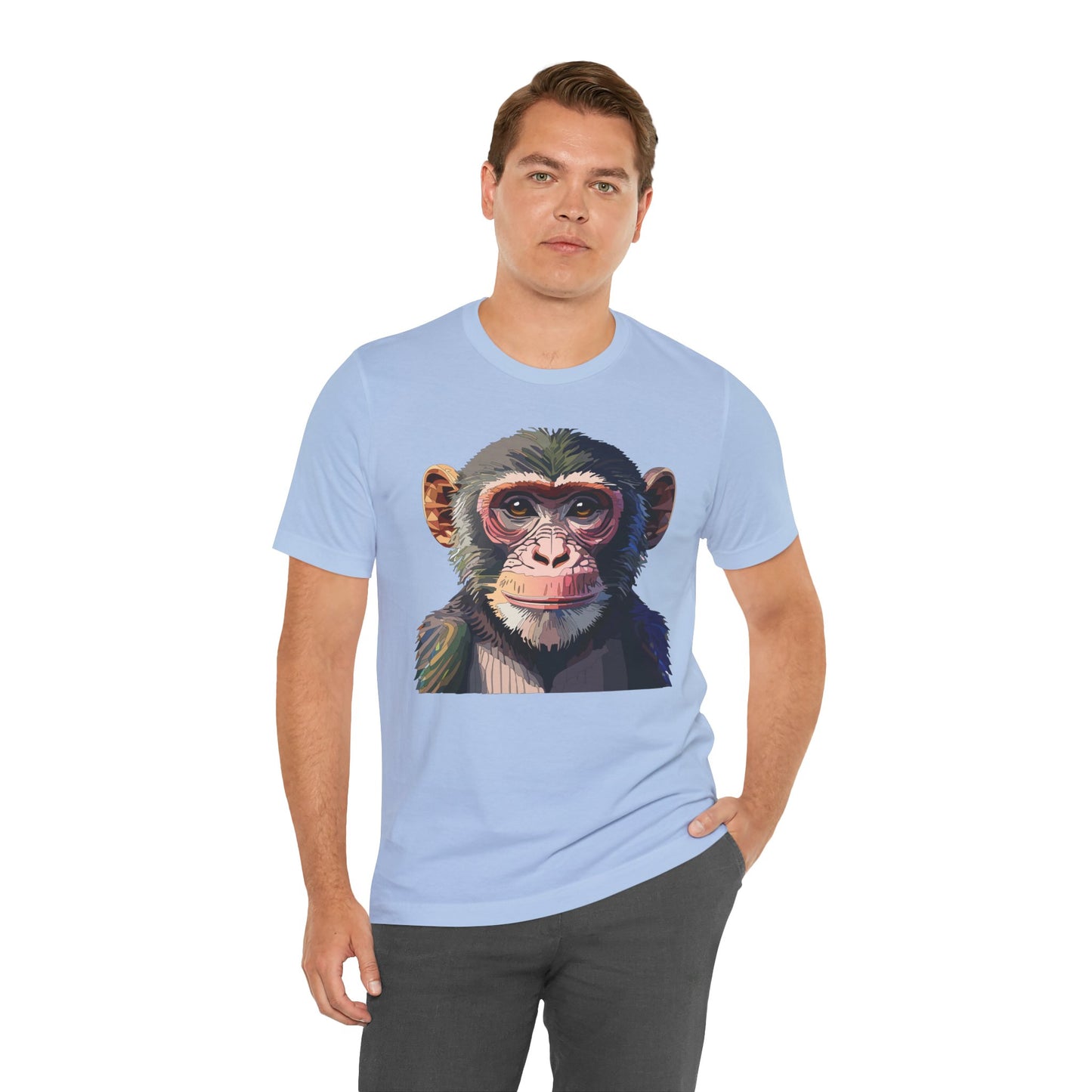 Unisex Animal Shirt, Tee Shirt with Animals, Art Design Tee Shirt, Wild Animals Shirt