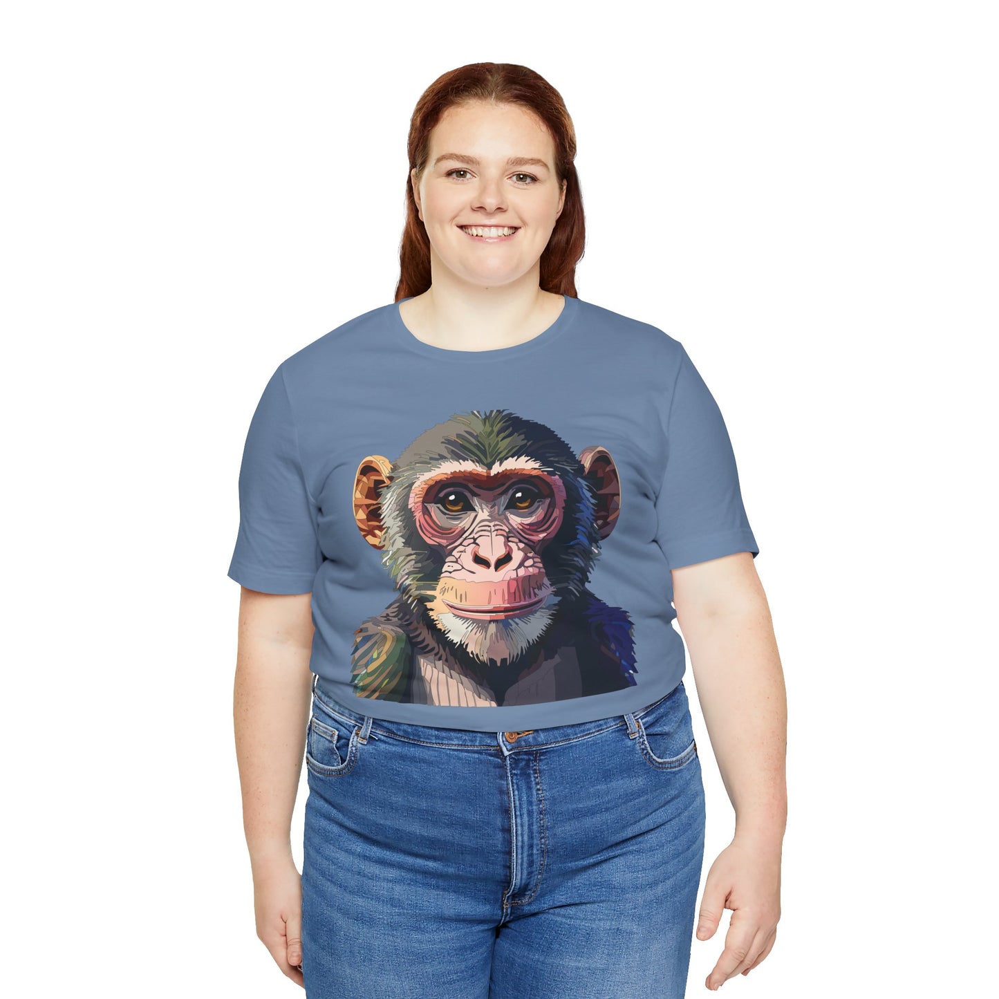 Unisex Animal Shirt, Tee Shirt with Animals, Art Design Tee Shirt, Wild Animals Shirt