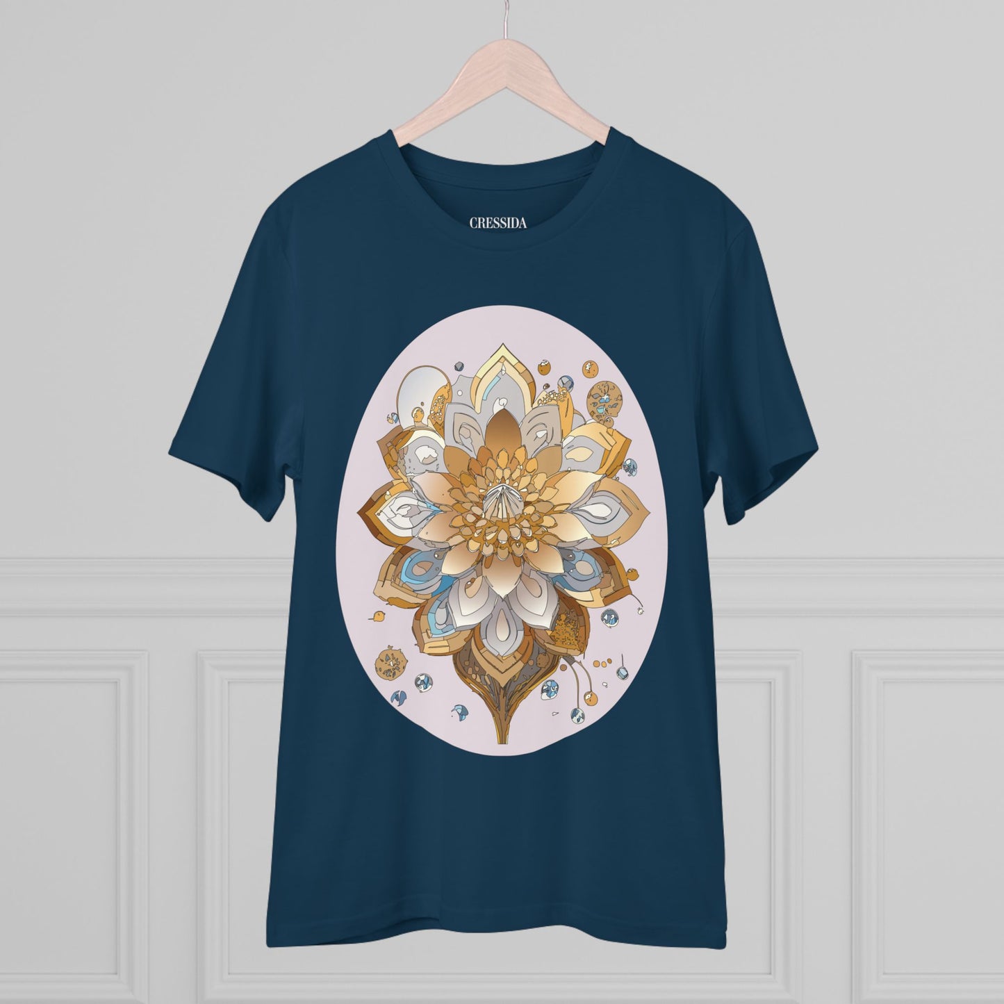 Organic T-shirt with Flower