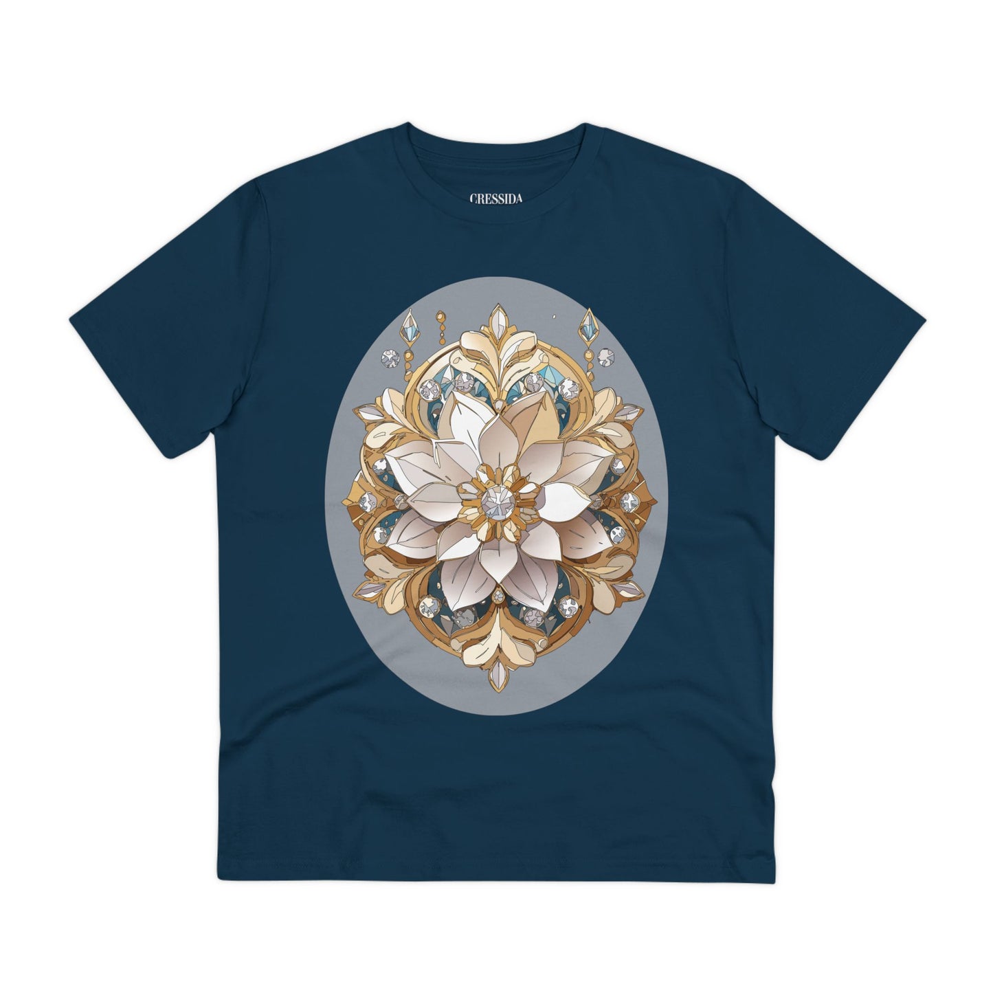 Organic T-shirt with Flower