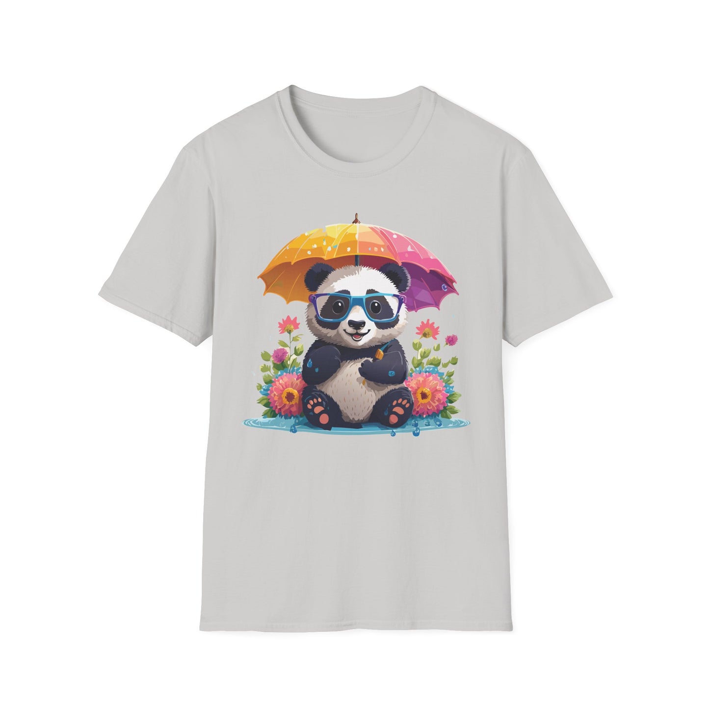 Panda Shirt, T Shirt with Panda, Animal Shirt, Tee Shirt with Animals