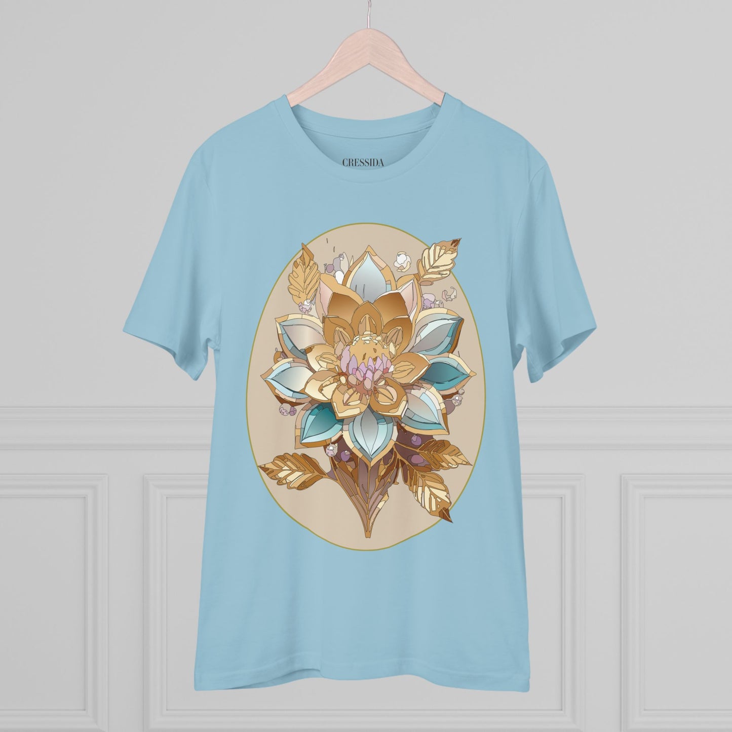 T-shirt bio avec fleur