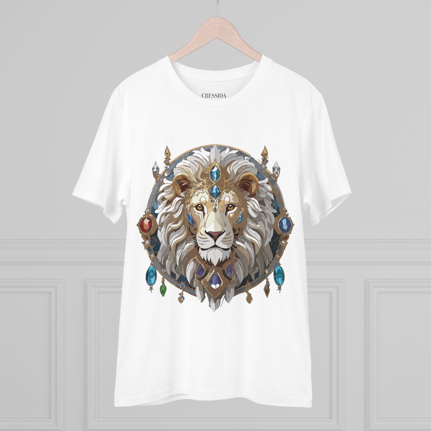 Organic T-shirt with Animals - Lion