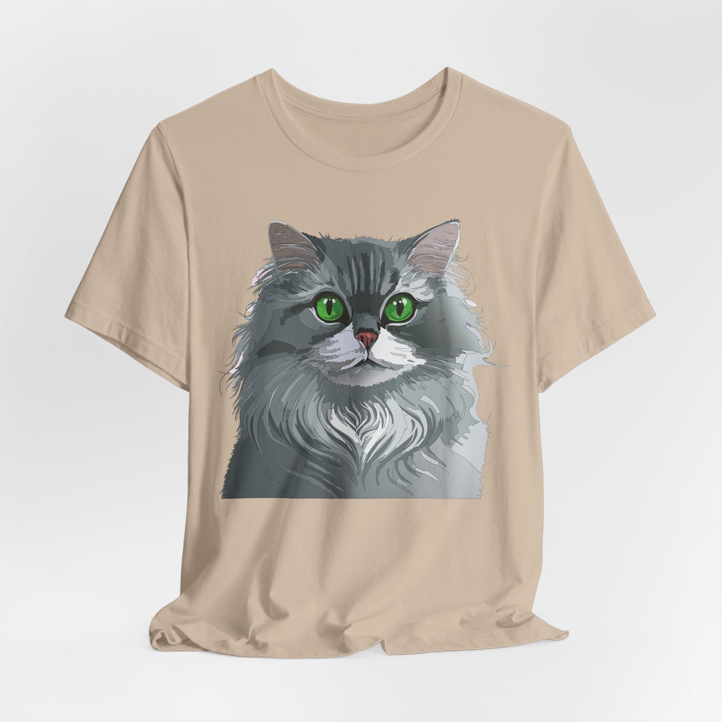 Unisex Animal Shirt, Tee Shirt with Animals, Art Design Tee Shirt, Wild Animals Shirt